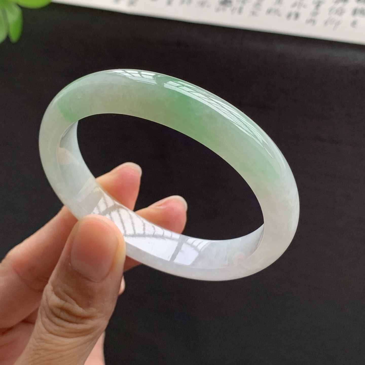 071714FN 双彩翡翠手镯