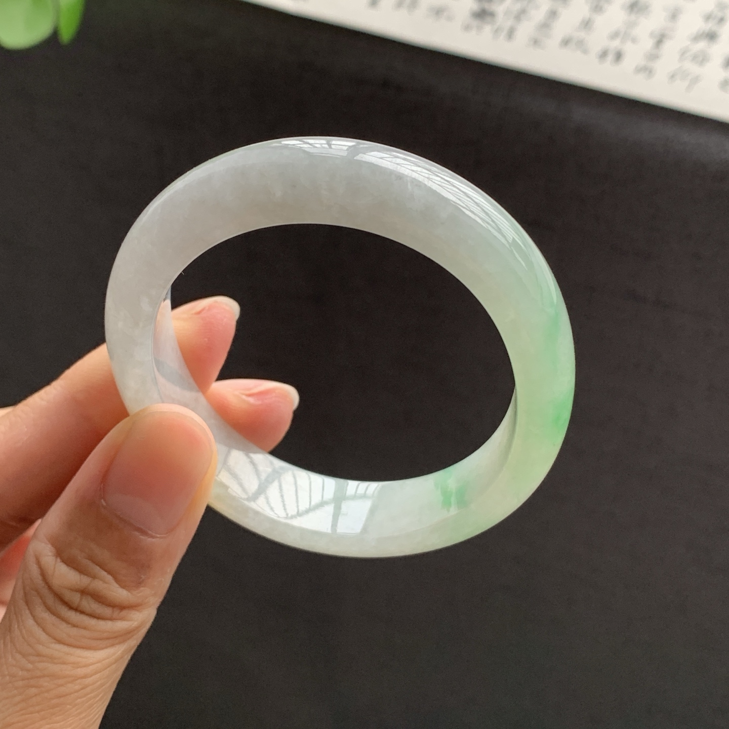 071714FN 双彩翡翠手镯