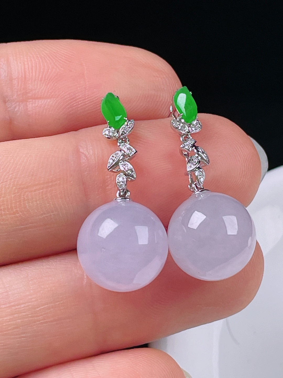 ️老种起光，细底通透，尺寸：裸石12.5mm0719