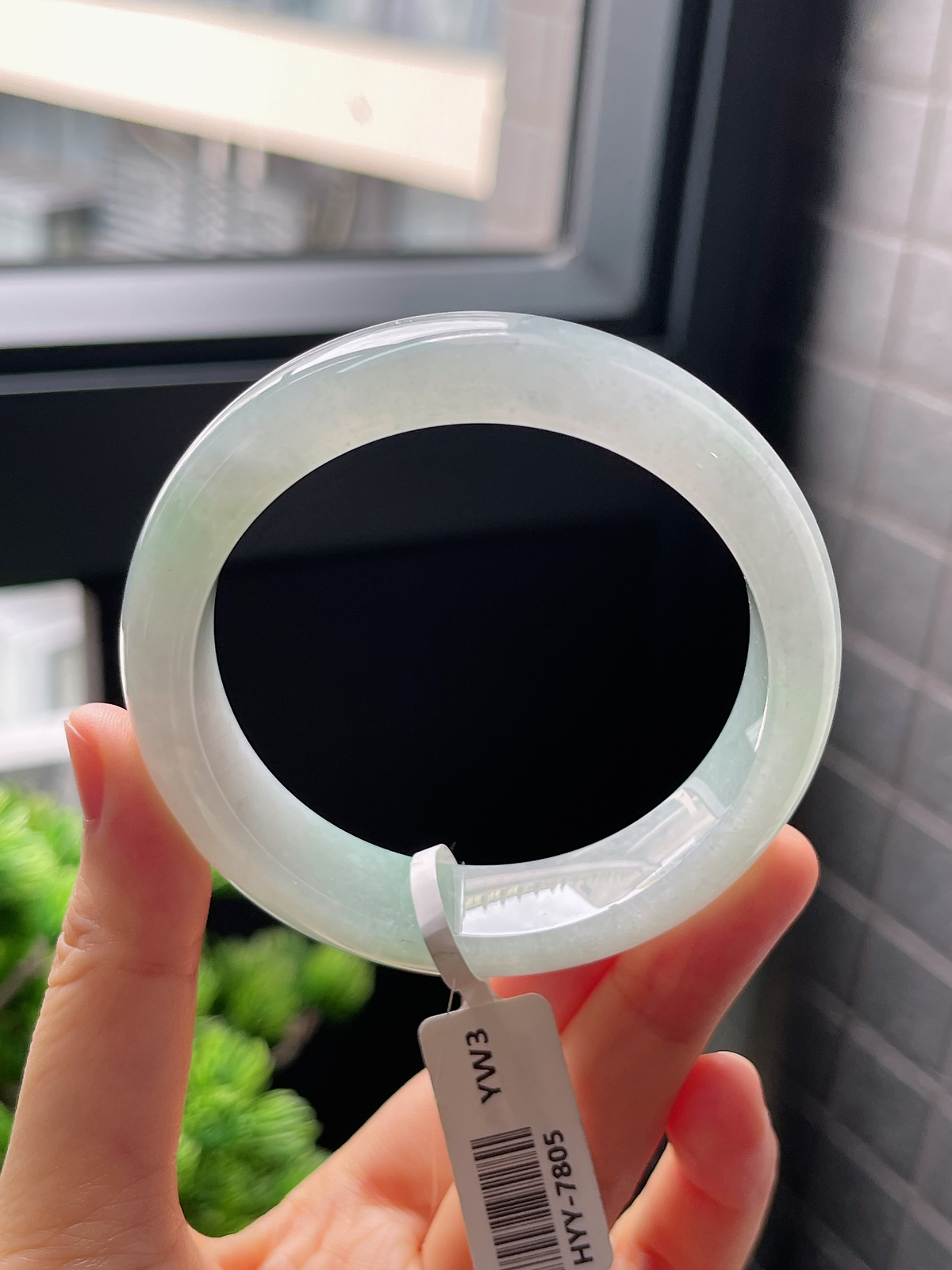 圈口55.5，翡翠手镯