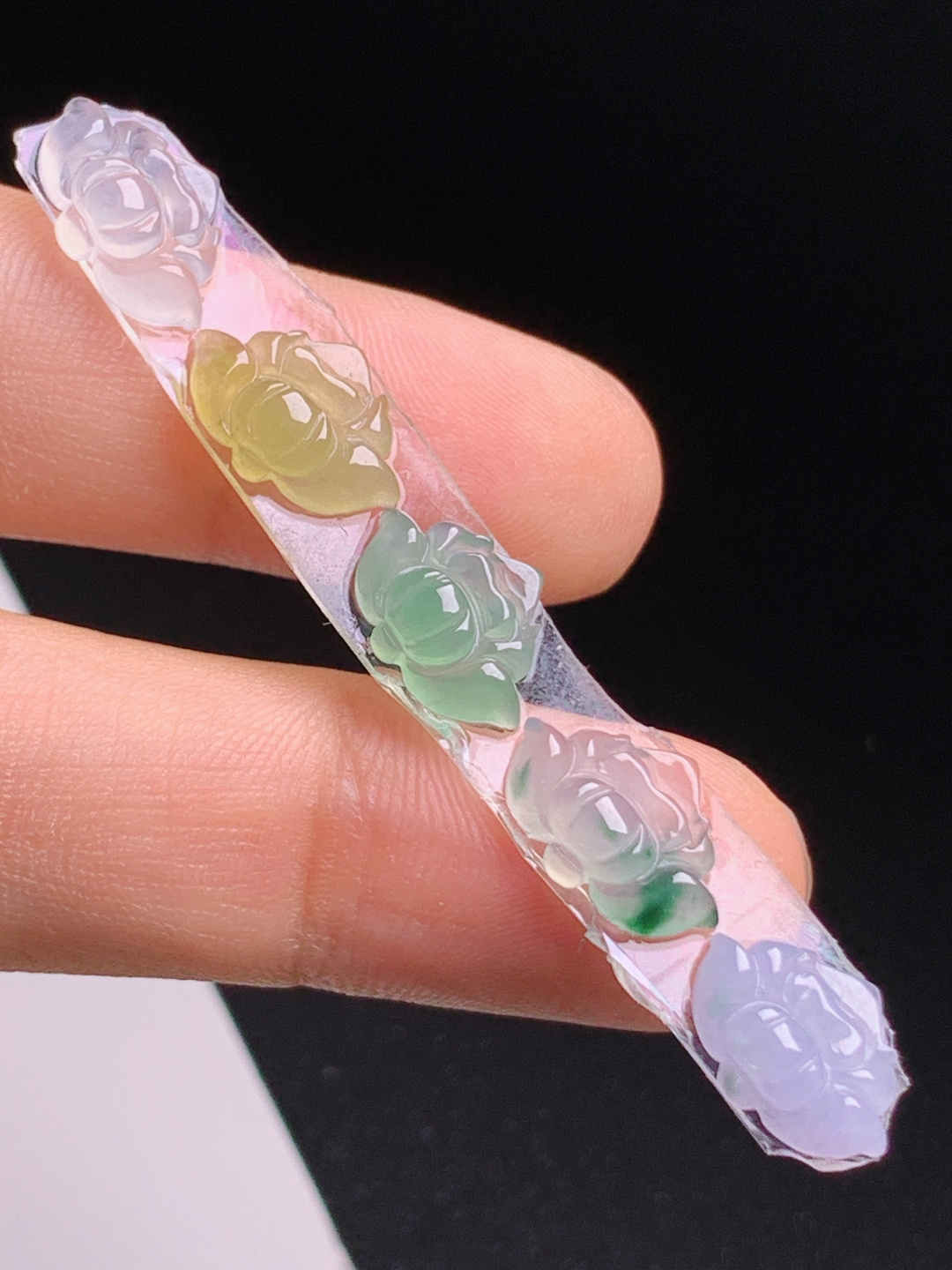 ️  多宝莲花一手，冰透起光雕工立体，多色层次感满满 5307