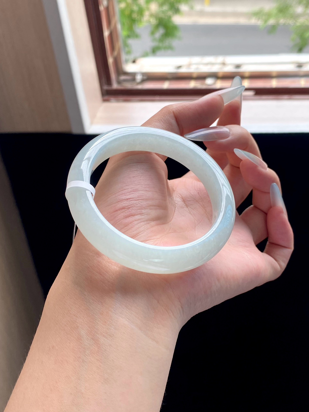 冰晴绿正圈泥鳅背成品
⭕️55.5-11-9