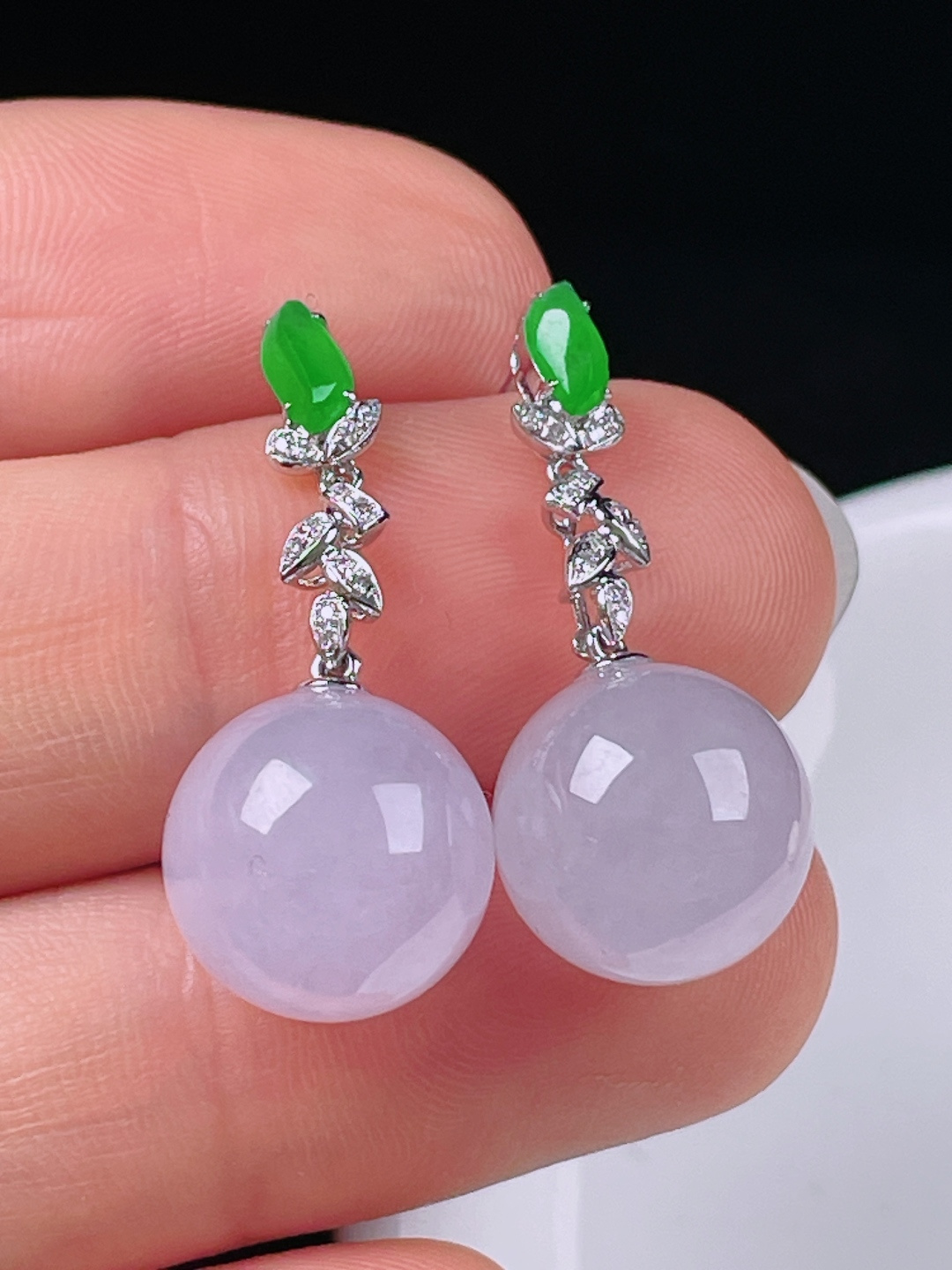 ️老种起光，细底通透，尺寸：裸石12.5mm0719