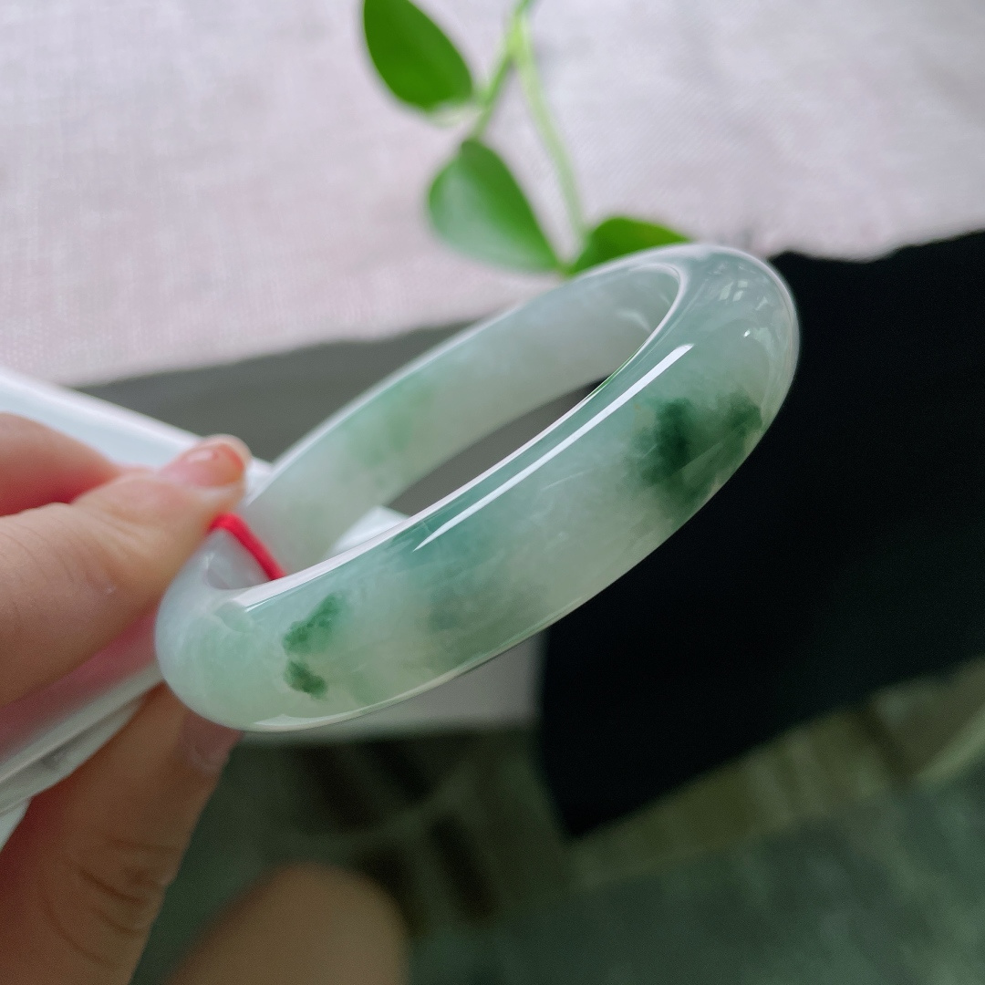 55/12.6/8.7，飘花正圈，水润细腻，种老，经典大气，永不过时，侧纹，56026a
