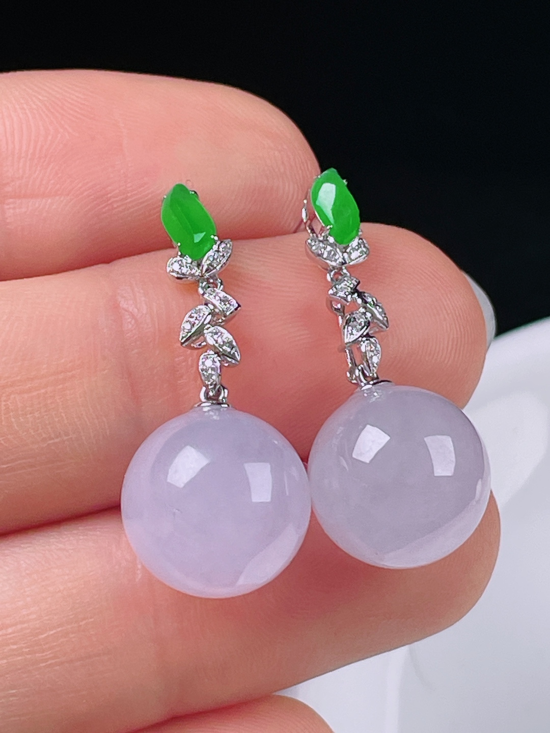 ️老种起光，细底通透，尺寸：裸石12.5mm0719