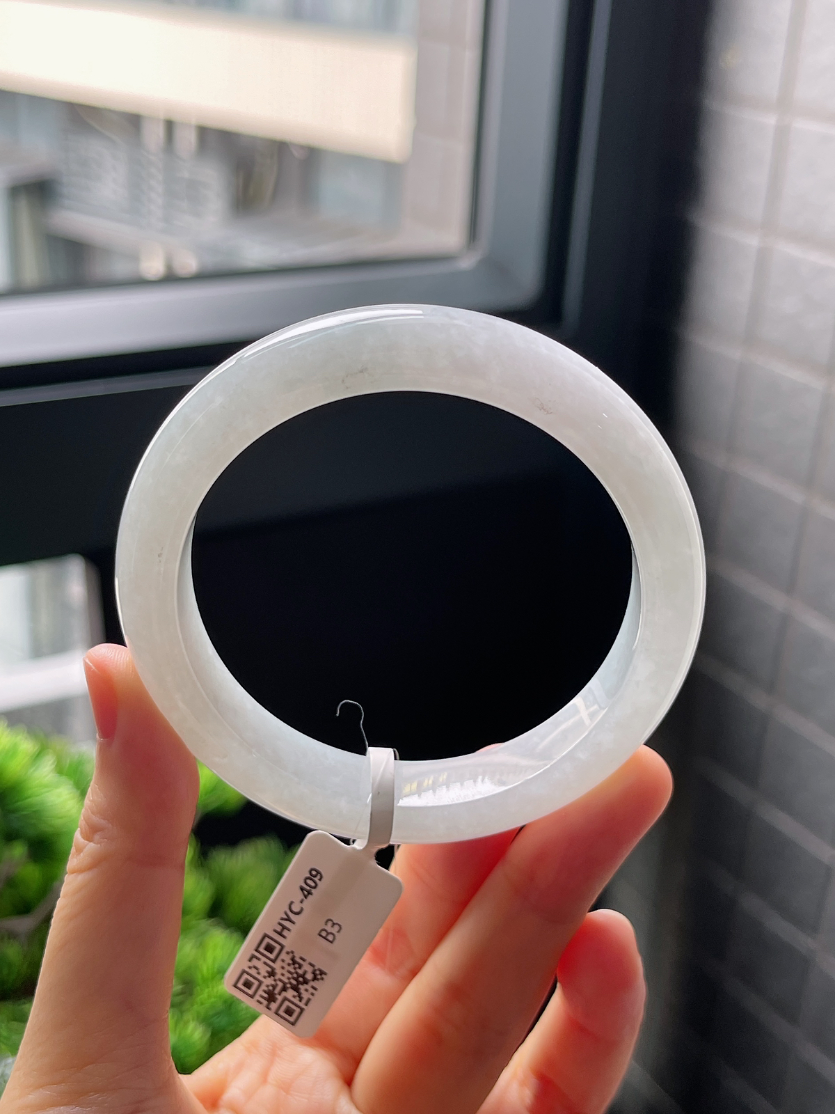 正圈圈口56.2，翡翠手镯