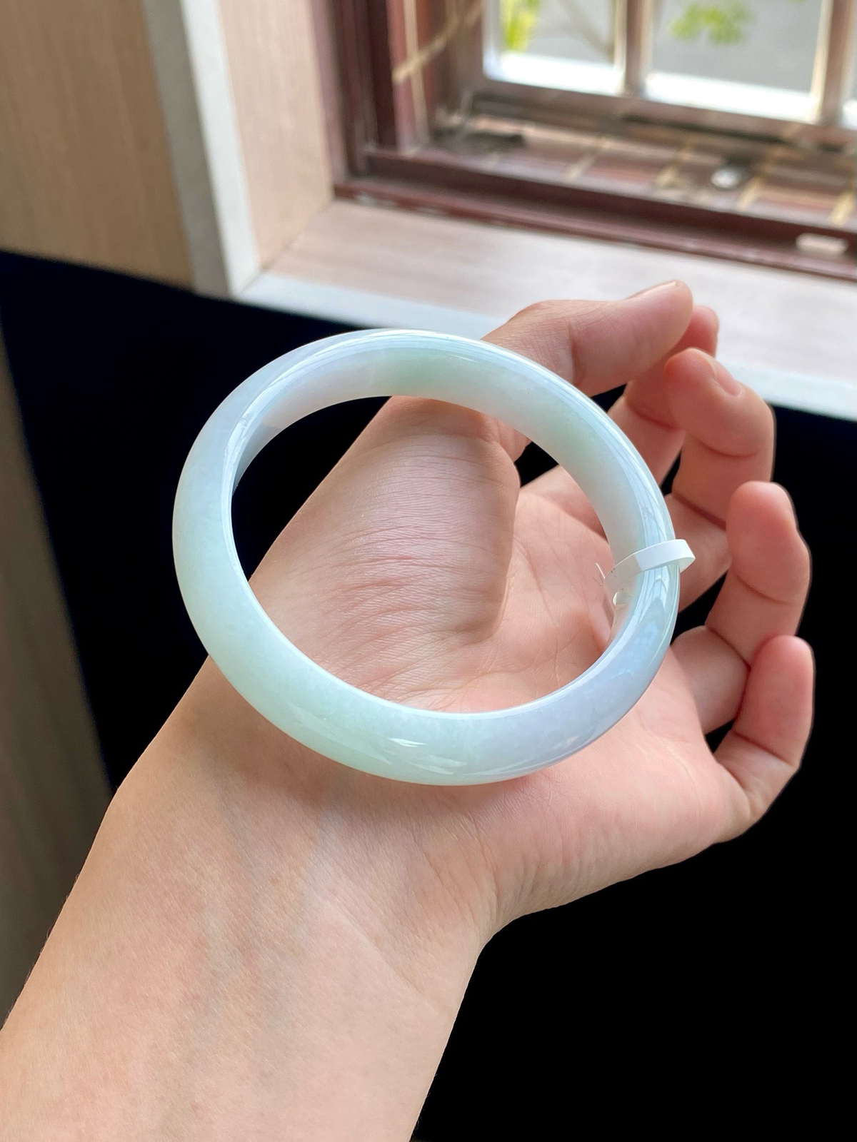 淡果绿白月光正圈成品（完美）
⭕️59.3-12.2-7.8