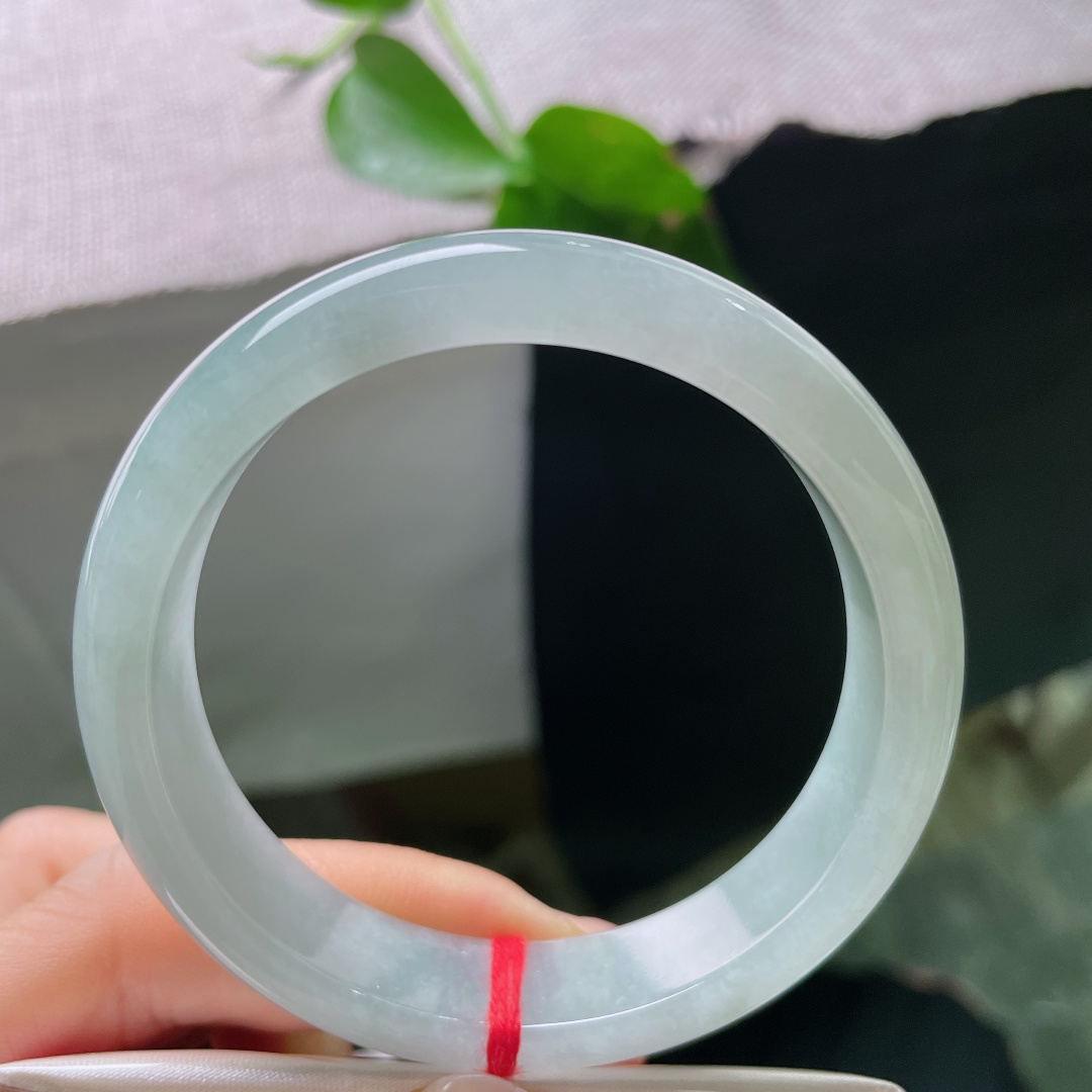 54.2/13.2/7.2，晴水正圈，水头好，种老，干净清爽，佩戴简约大方，皮纹，55733a