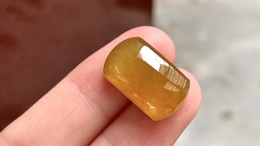 ️ 蜜糖黄马鞍 18.5*11.2*5.8 完整