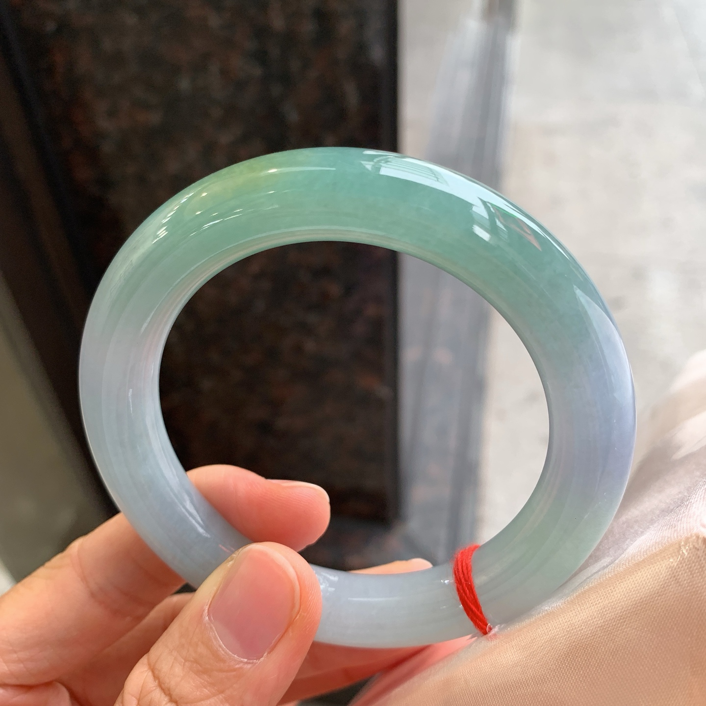 圆条半山半水 无裂 细腻