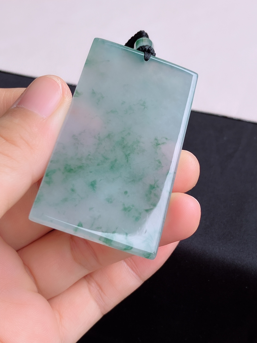 冰飘花大平安牌，意境美，尺寸60.8/34.3/5/自然光实拍