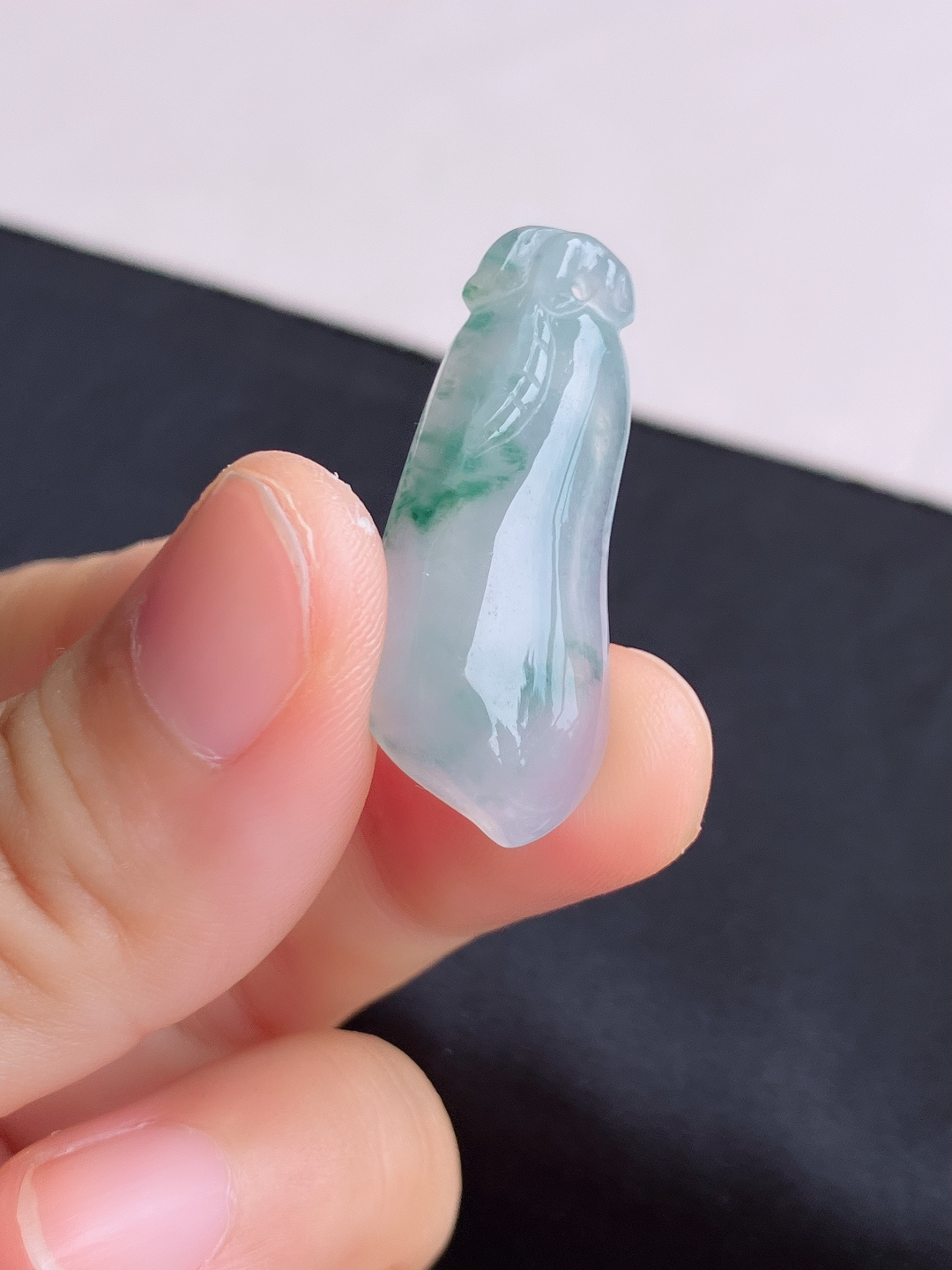 冰飘花福瓜，晶莹剔透，尺寸33/14/5.6/自然光实拍