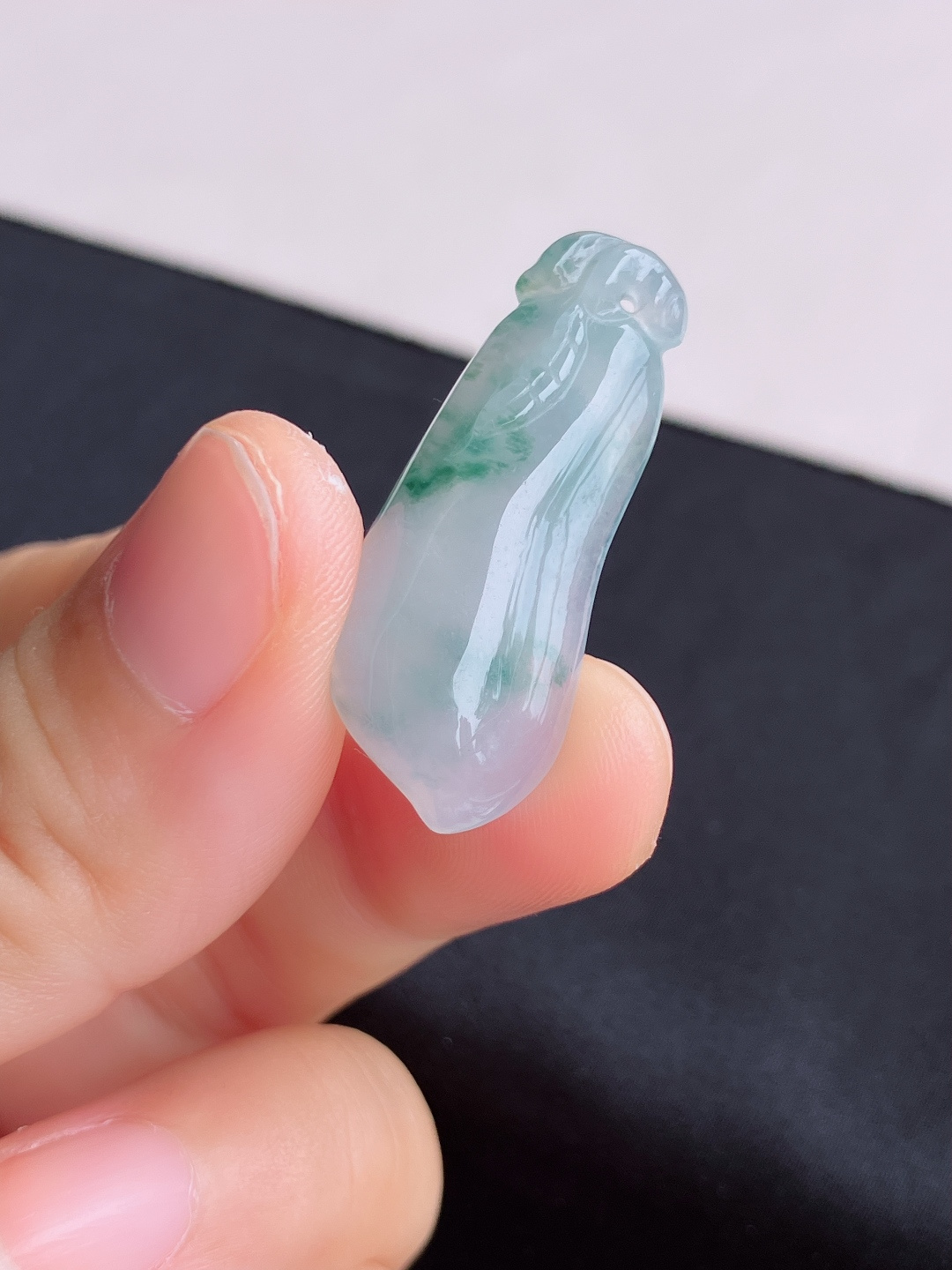 冰飘花福瓜，晶莹剔透，尺寸33/14/5.6/自然光实拍
