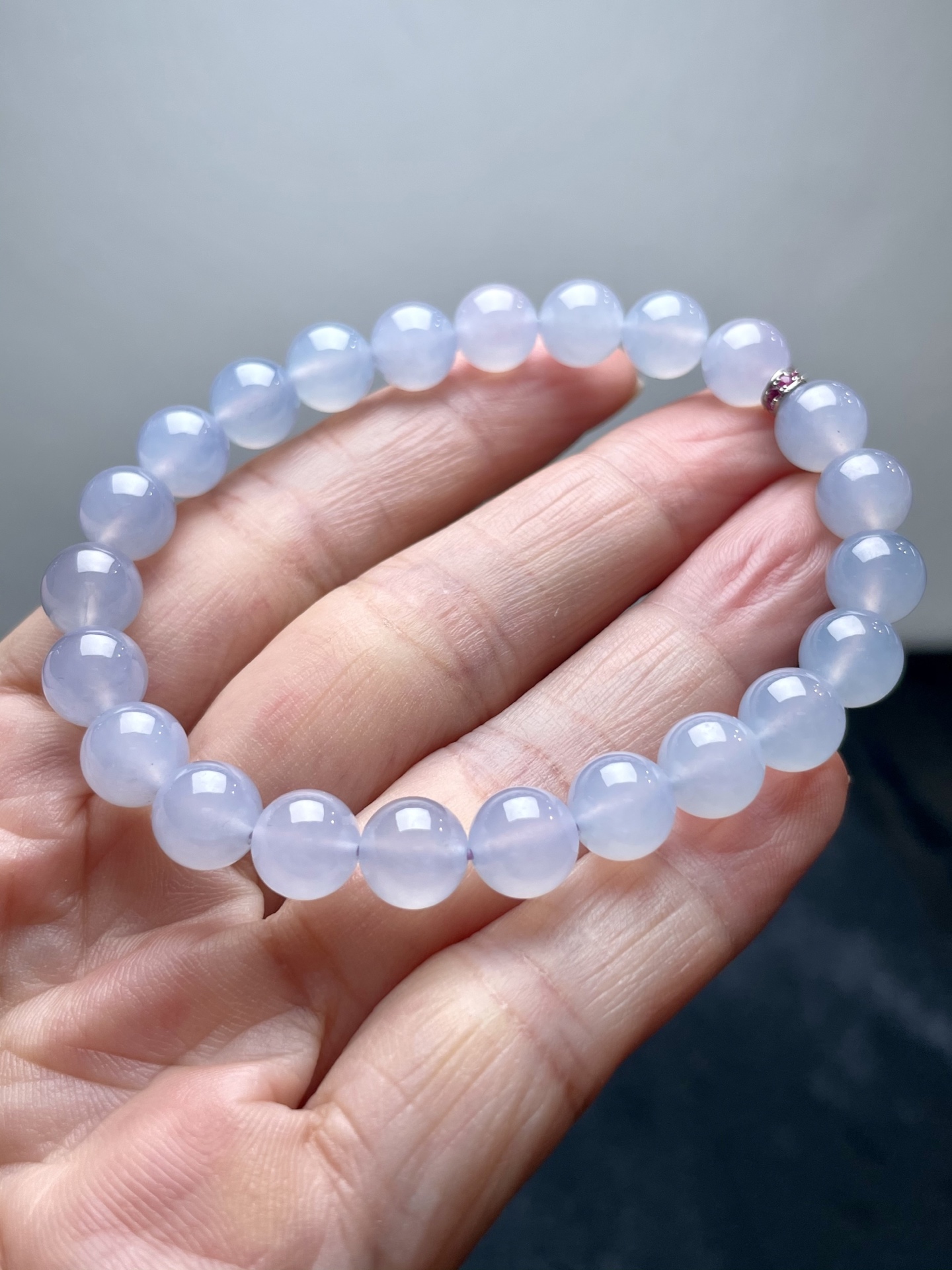 ️ 冰紫手串，8mm、23粒，不议