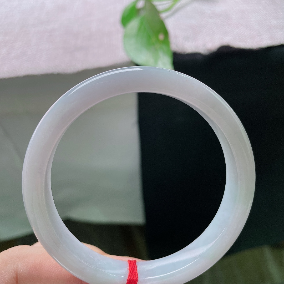 58/10.7/7.4，紫底正圈，水润，细腻，优雅，贵气，耐看，甜美，大气，无裂，ss56107a