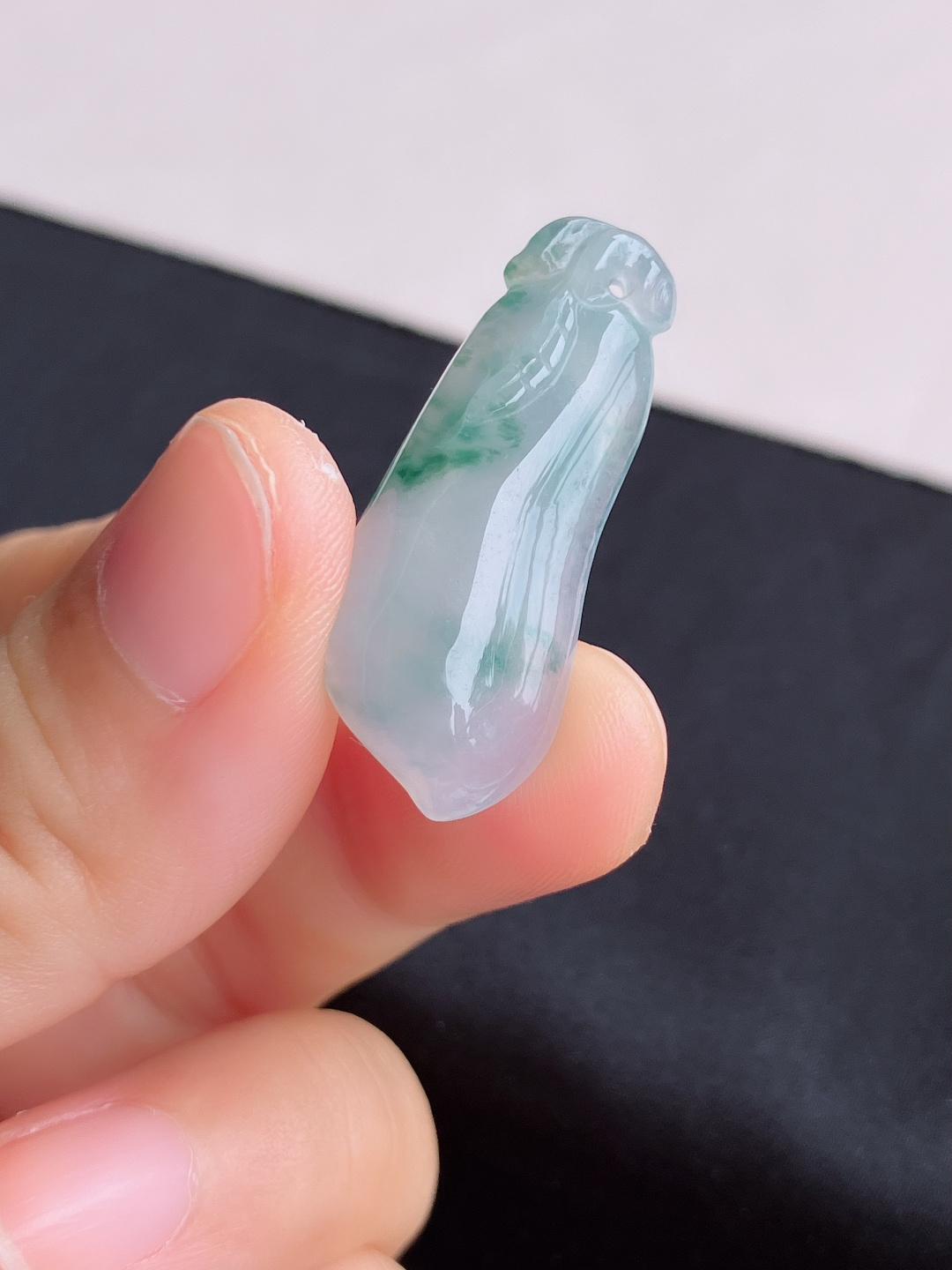 冰飘花福瓜，晶莹剔透，尺寸33/14/5.6/自然光实拍