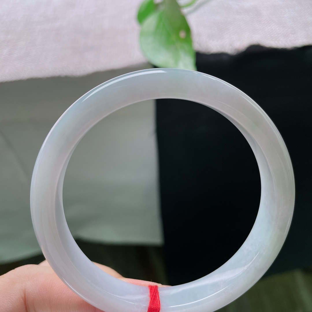58/10.7/7.4，紫底正圈，水润，细腻，优雅，贵气，耐看，甜美，大气，无裂，ss56107a