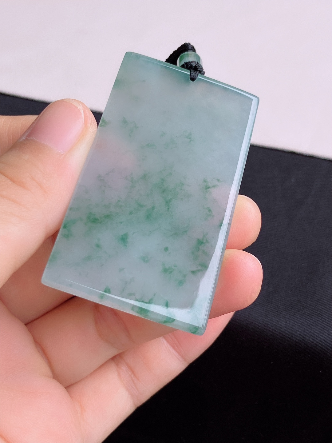 冰飘花大平安牌，意境美，尺寸60.8/34.3/5/自然光实拍