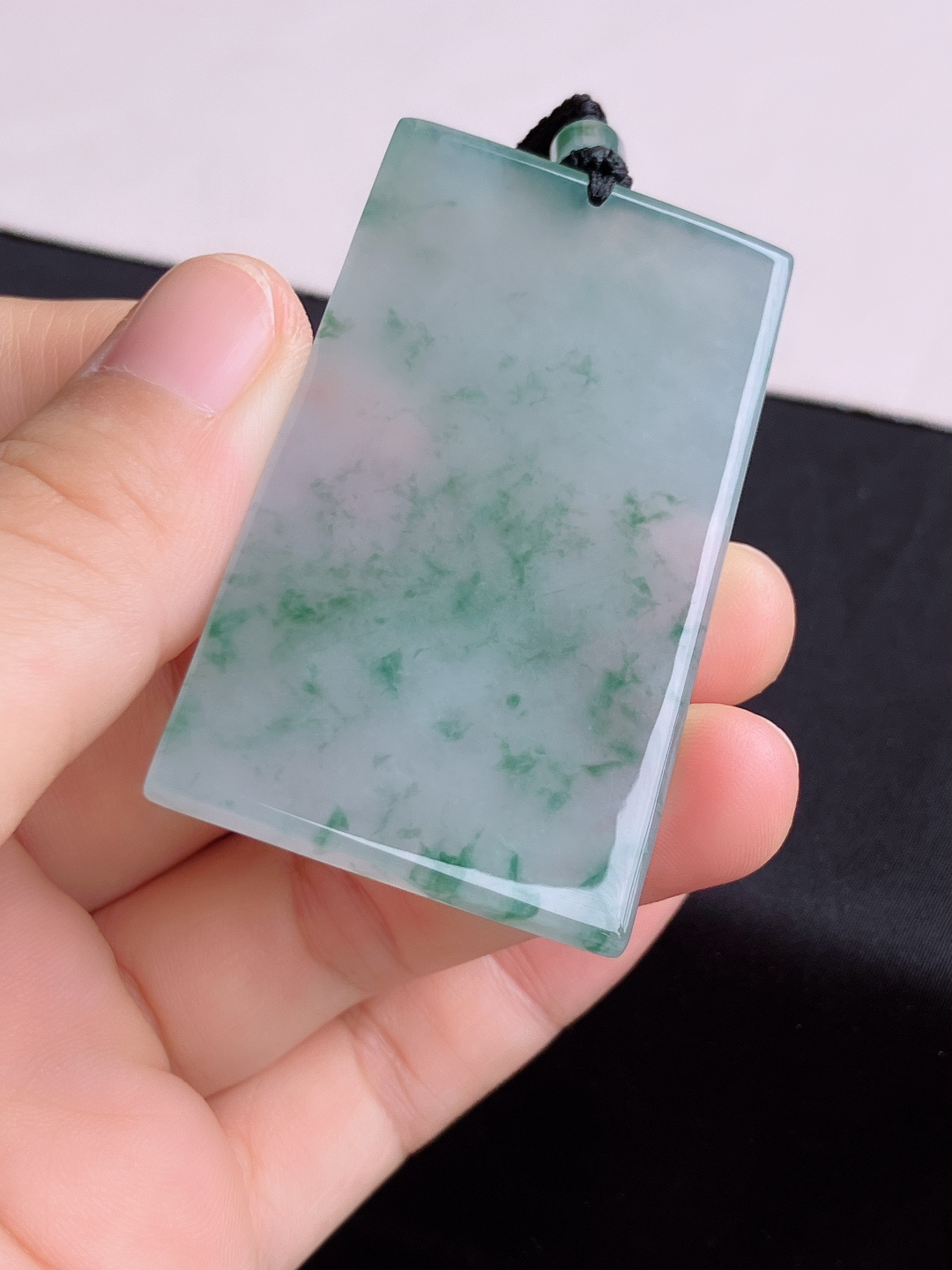 冰飘花大平安牌，意境美，尺寸60.8/34.3/5/自然光实拍
