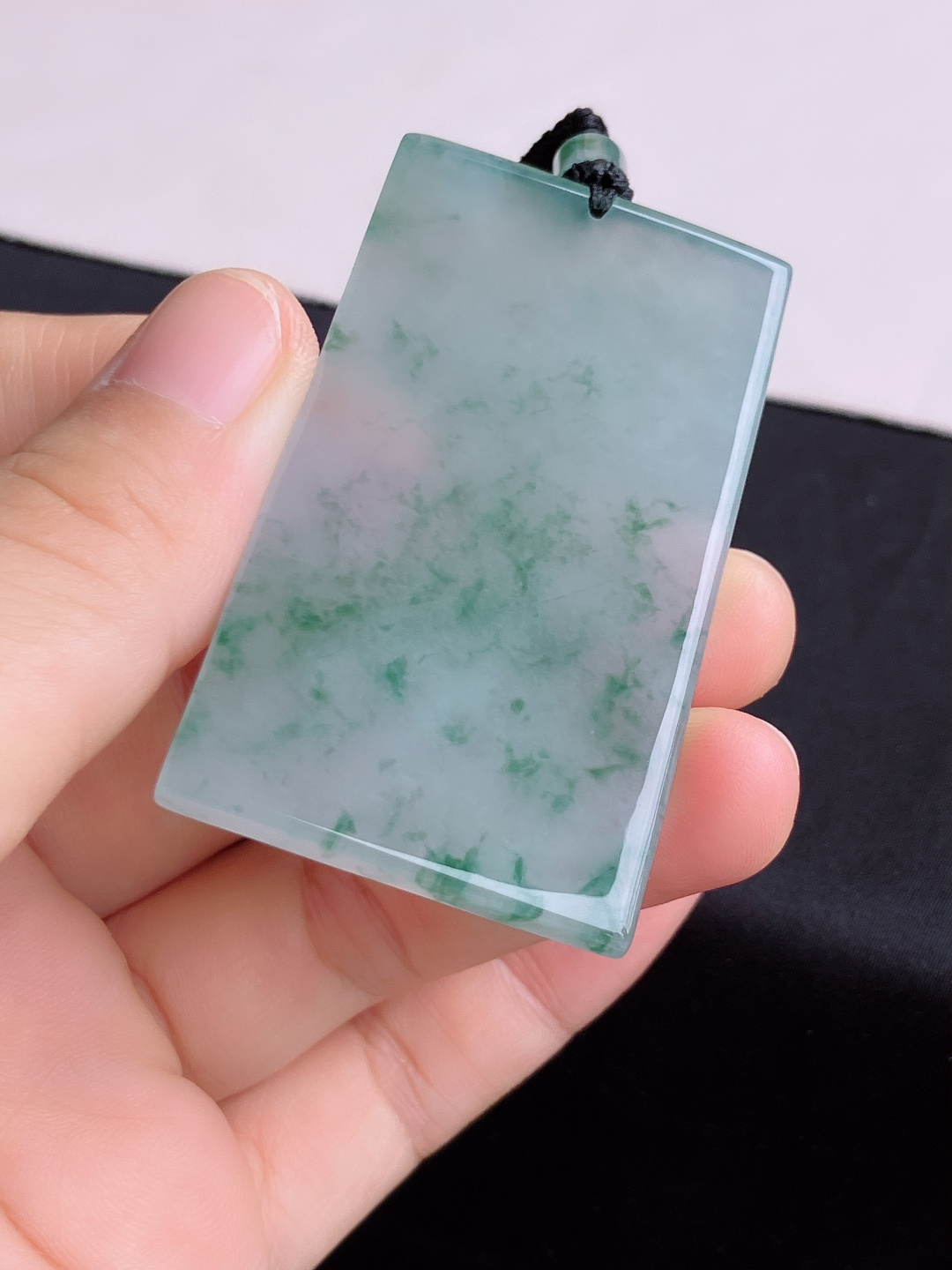 冰飘花大平安牌，意境美，尺寸60.8/34.3/5/自然光实拍