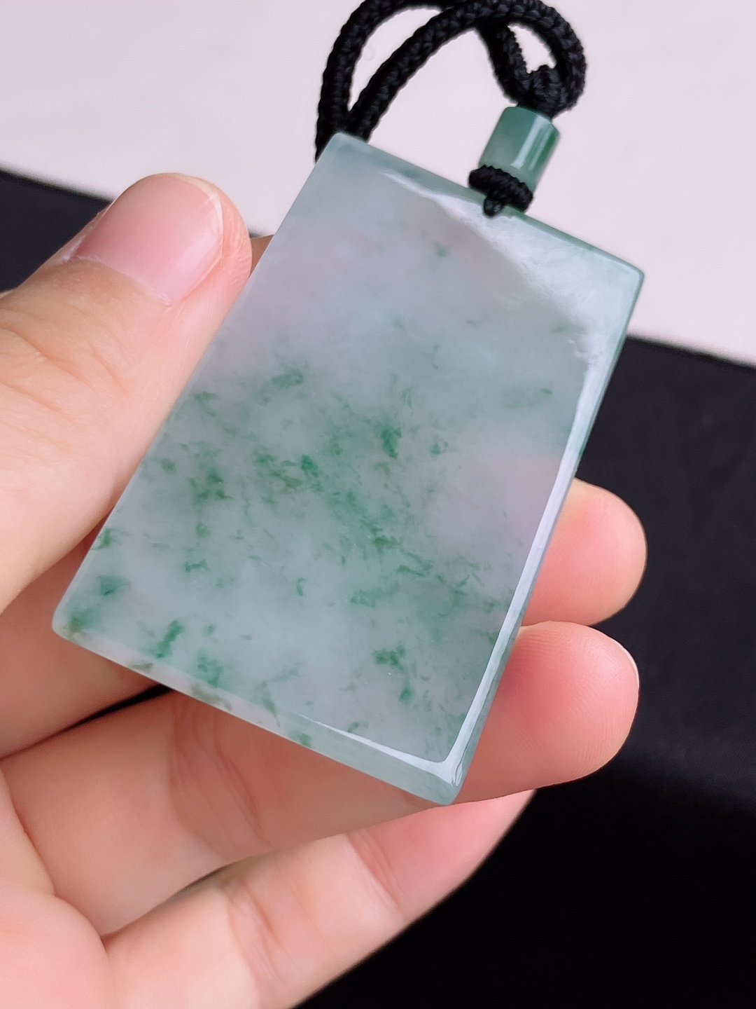 冰飘花大平安牌，意境美，尺寸60.8/34.3/5/自然光实拍