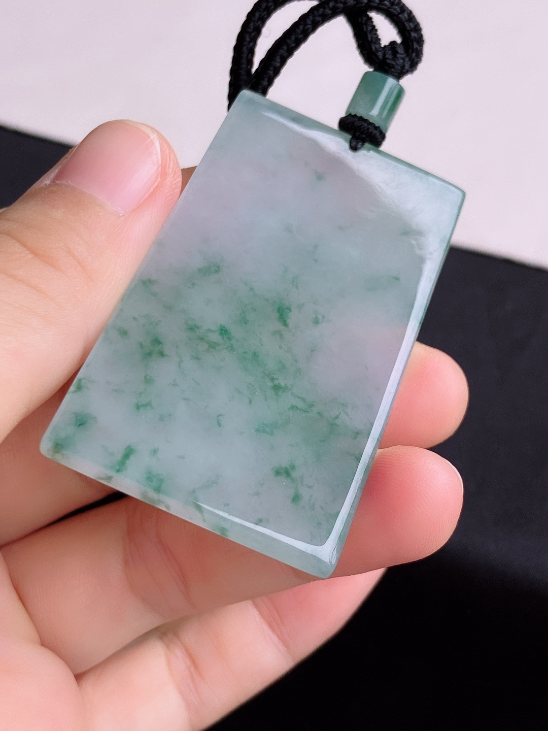 冰飘花大平安牌，意境美，尺寸60.8/34.3/5/自然光实拍