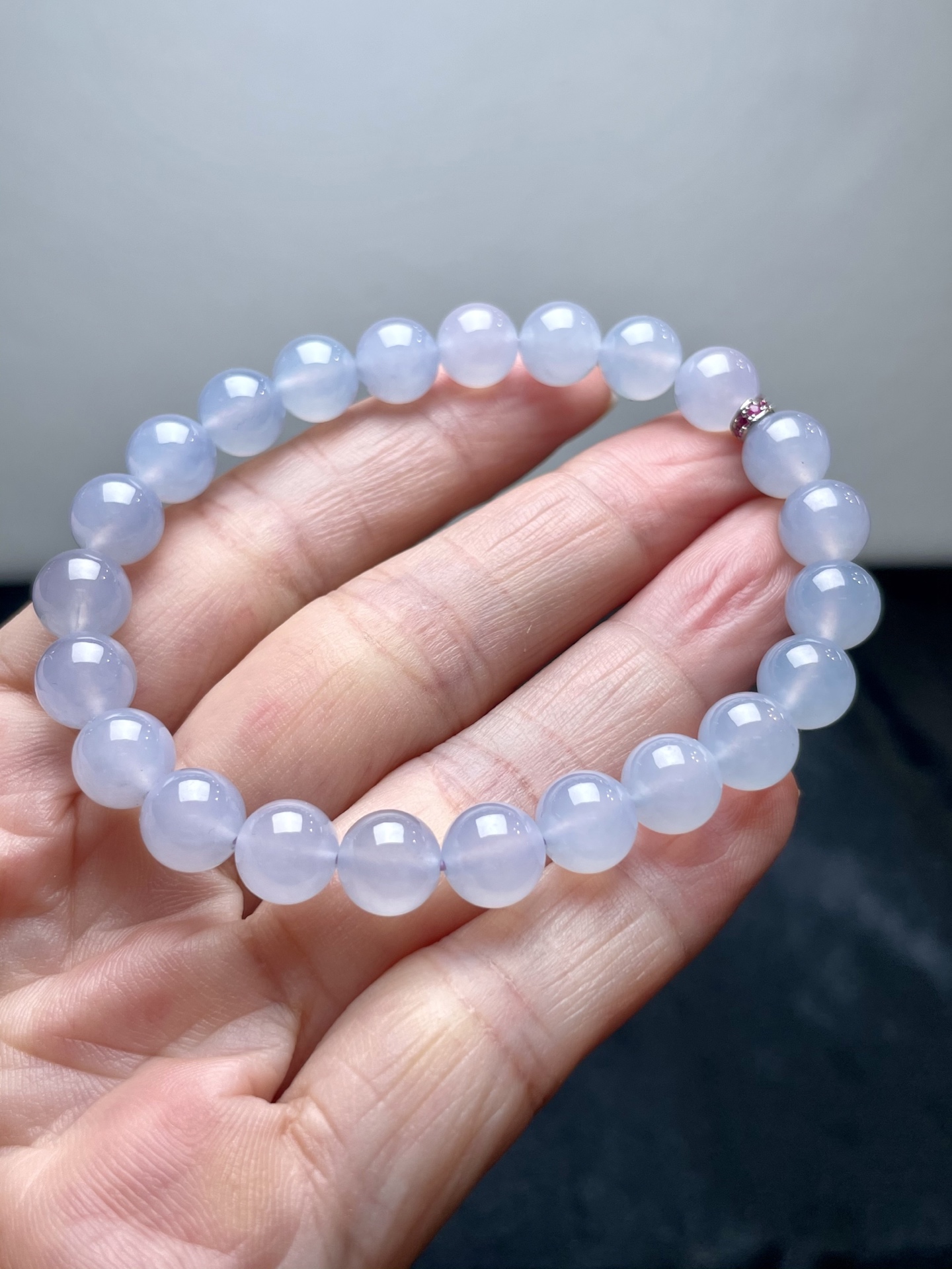 ️ 冰紫手串，8mm、23粒，不议