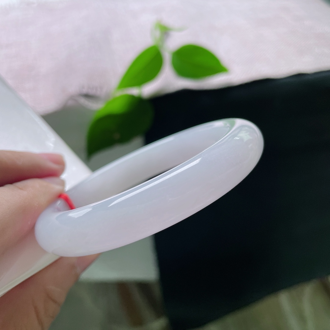56.6/11.7/9.0，淡紫底正圈，有棉线，细腻温润，清雅脱俗，温柔感十足，ss56483a