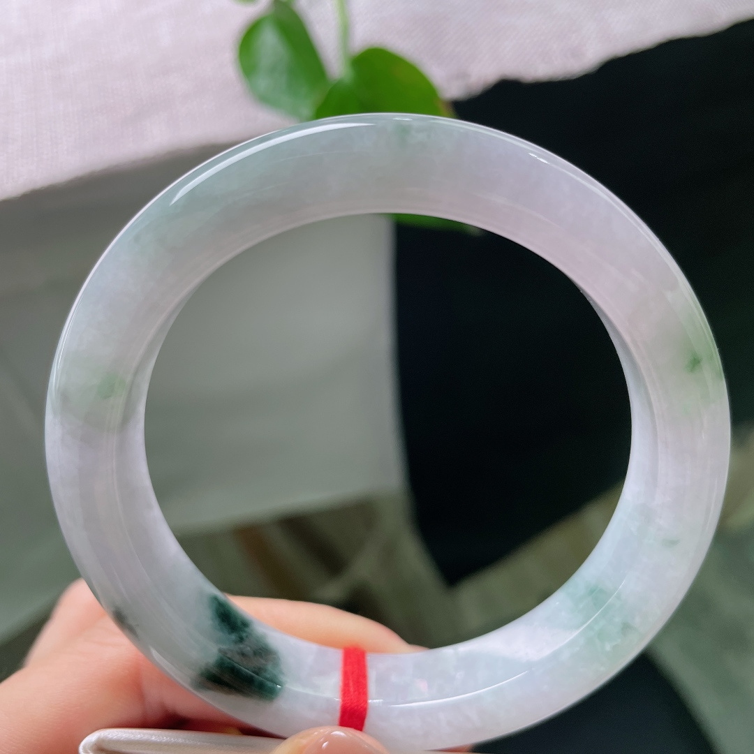 59.9/12.7/9.6，紫罗兰正圈，紫玉绕腕，紫气纳福，赠予挚爱，愿平安喜乐常伴左右，一点皮纹，ss56442a