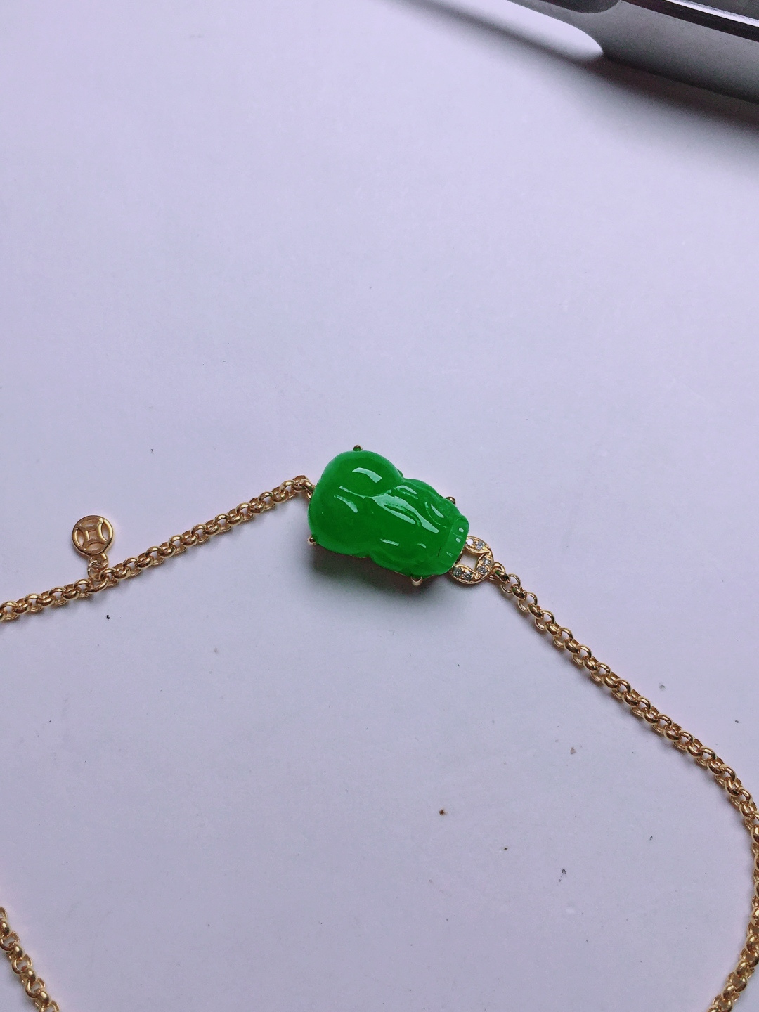 ️绿貔貅手链，晶莹剔透，新颖时尚，11-8-4