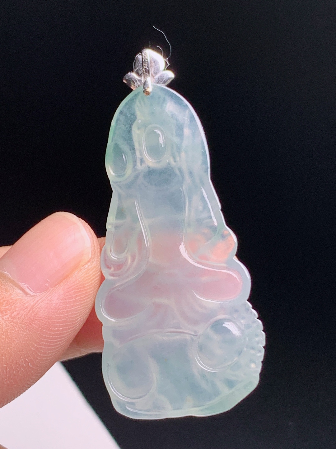 ️ 文殊菩萨吊坠，刚性十足通透起胶，法相庄严智慧护身 080720
