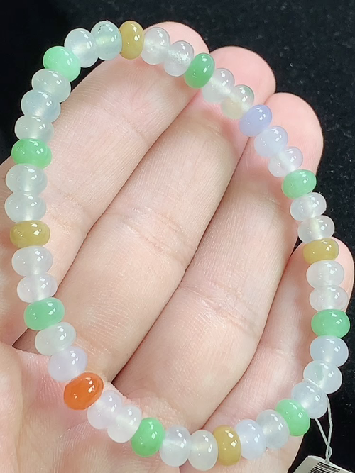 算盘珠手串，尺寸6.0*3.4mm，Q22nfy
