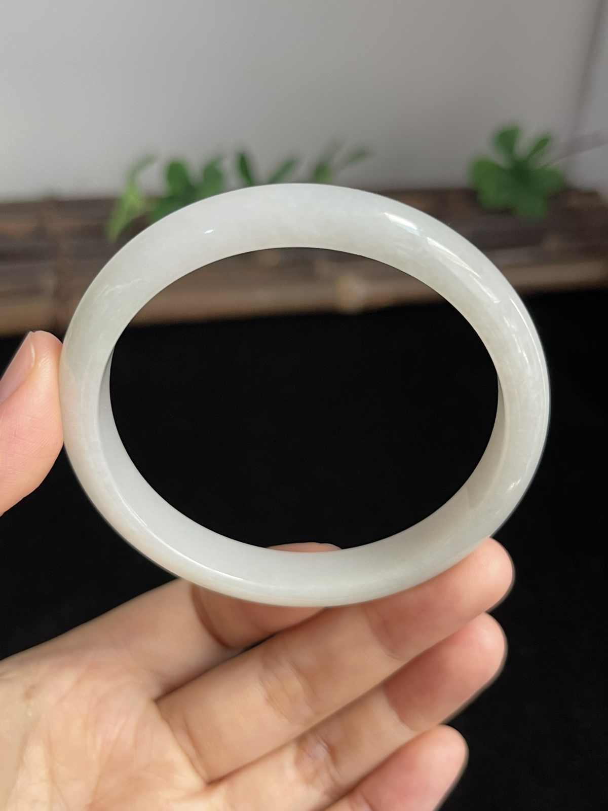 正圈56.5圈口，翡翠手镯