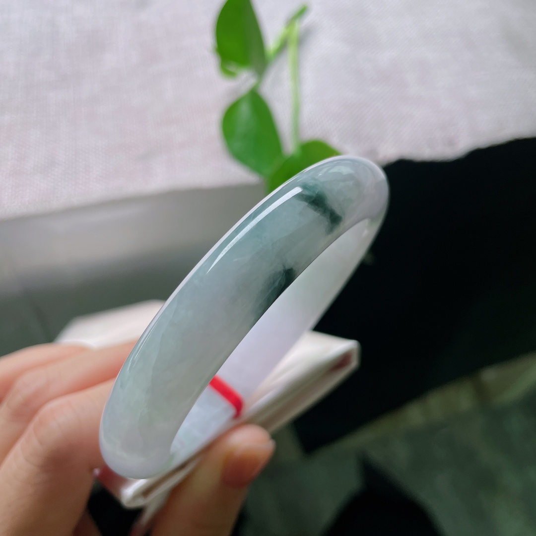 59.9/12.7/9.6，紫罗兰正圈，紫玉绕腕，紫气纳福，赠予挚爱，愿平安喜乐常伴左右，一点皮纹，ss56442a