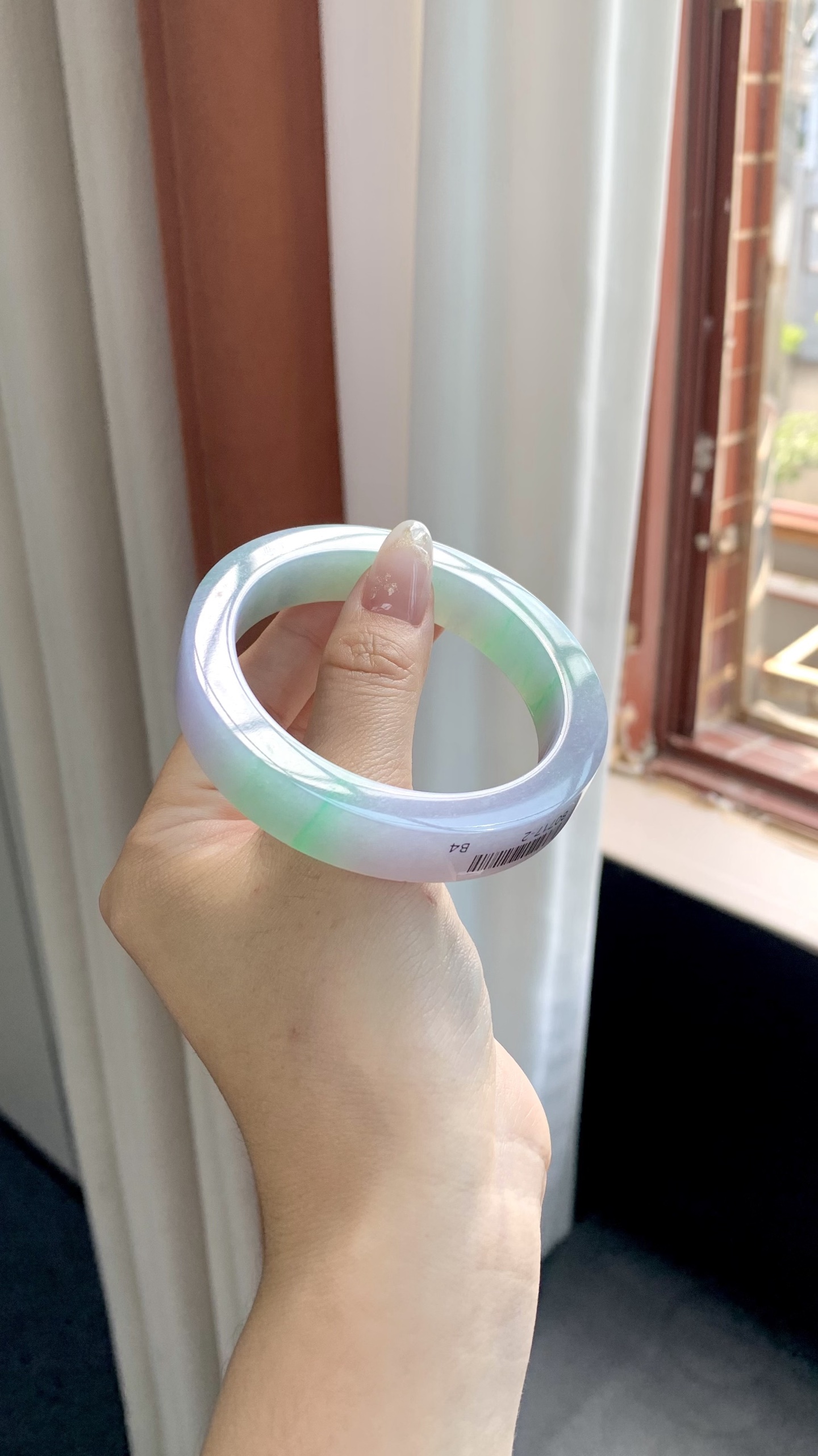 春彩镯胚 B0717-2 ⭕️57-12-8-73