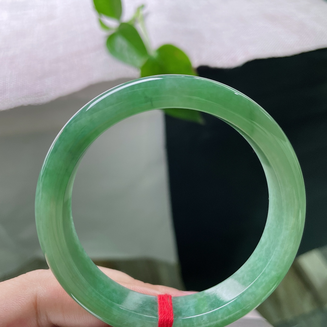56.2/12.6/8.1，绿底正圈，一点皮纹，色系端庄沉稳，年轻佩戴温婉，长辈佩戴大气，实用性很高。ss56359a