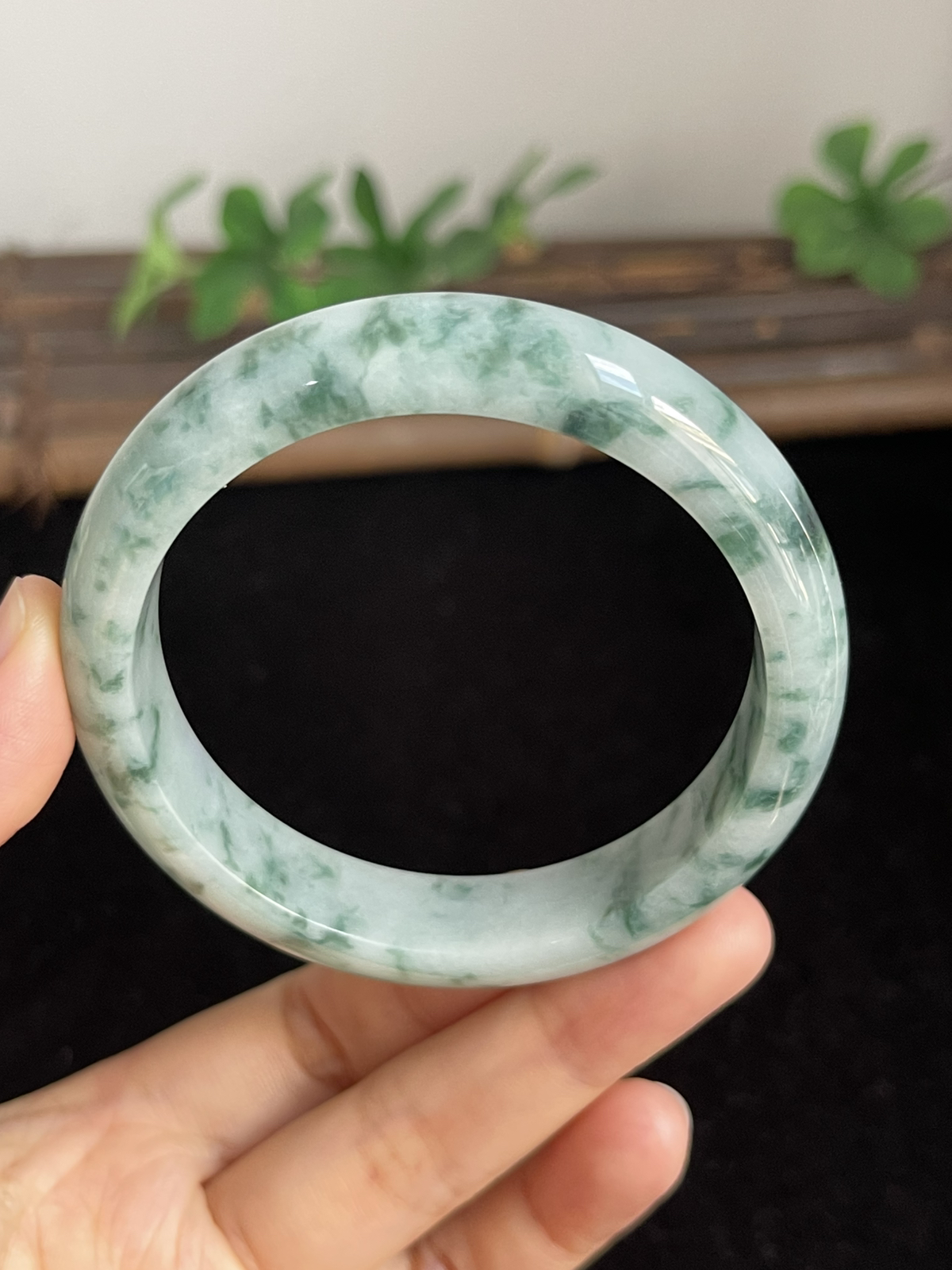 正圈56.5圈口，翡翠手镯