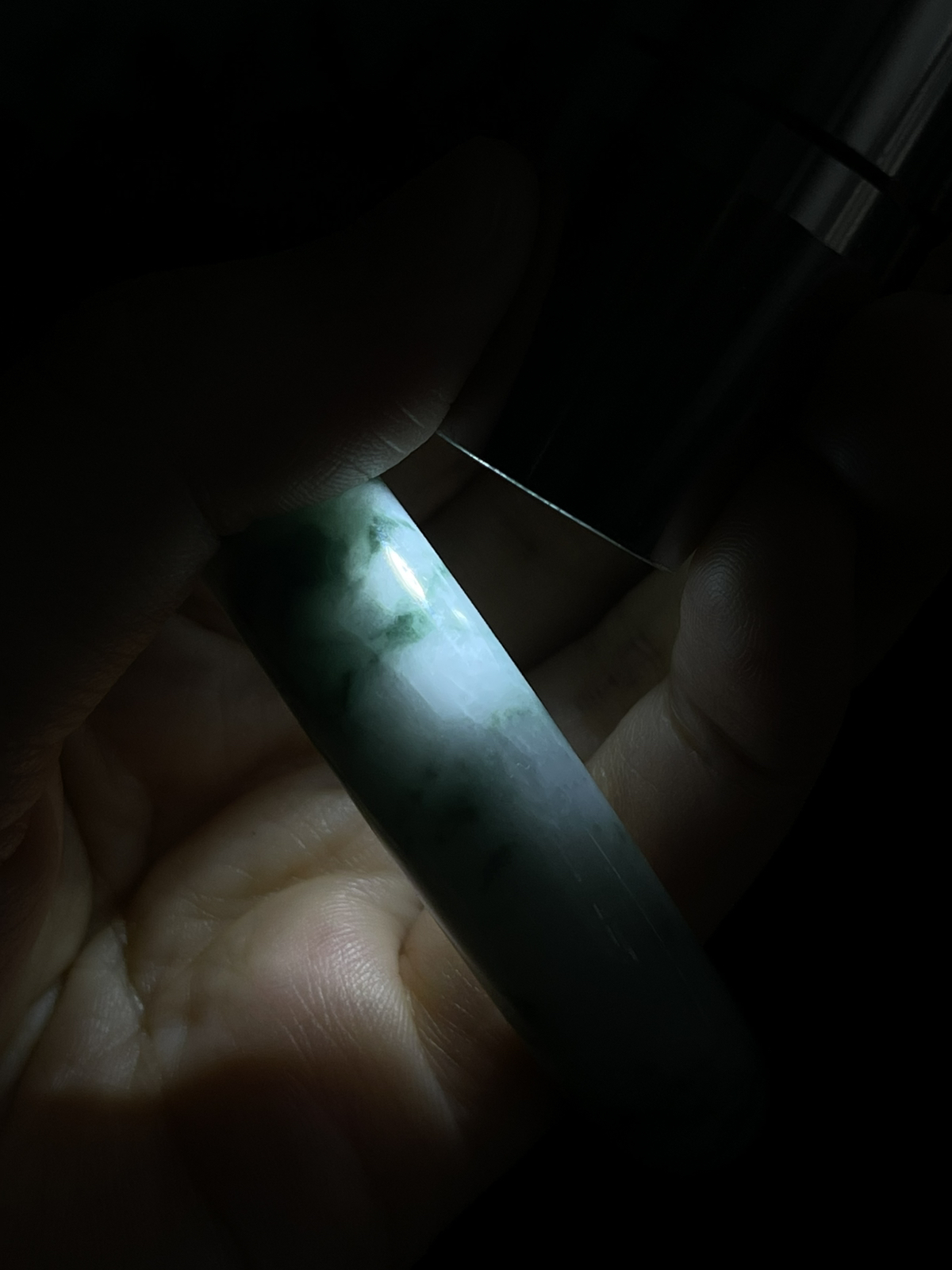 正圈56.5圈口，翡翠手镯