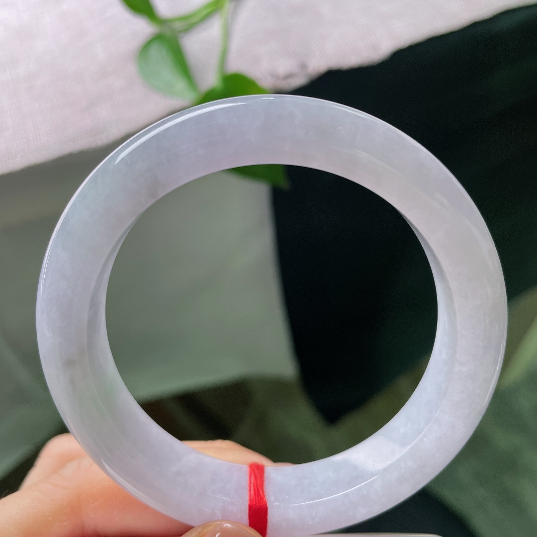 58.7/12.9/9.8，正圈，冰透底色搭配薄雾淡紫，清冷小众，仙气十足，年轻女生，有纹，ss56437a