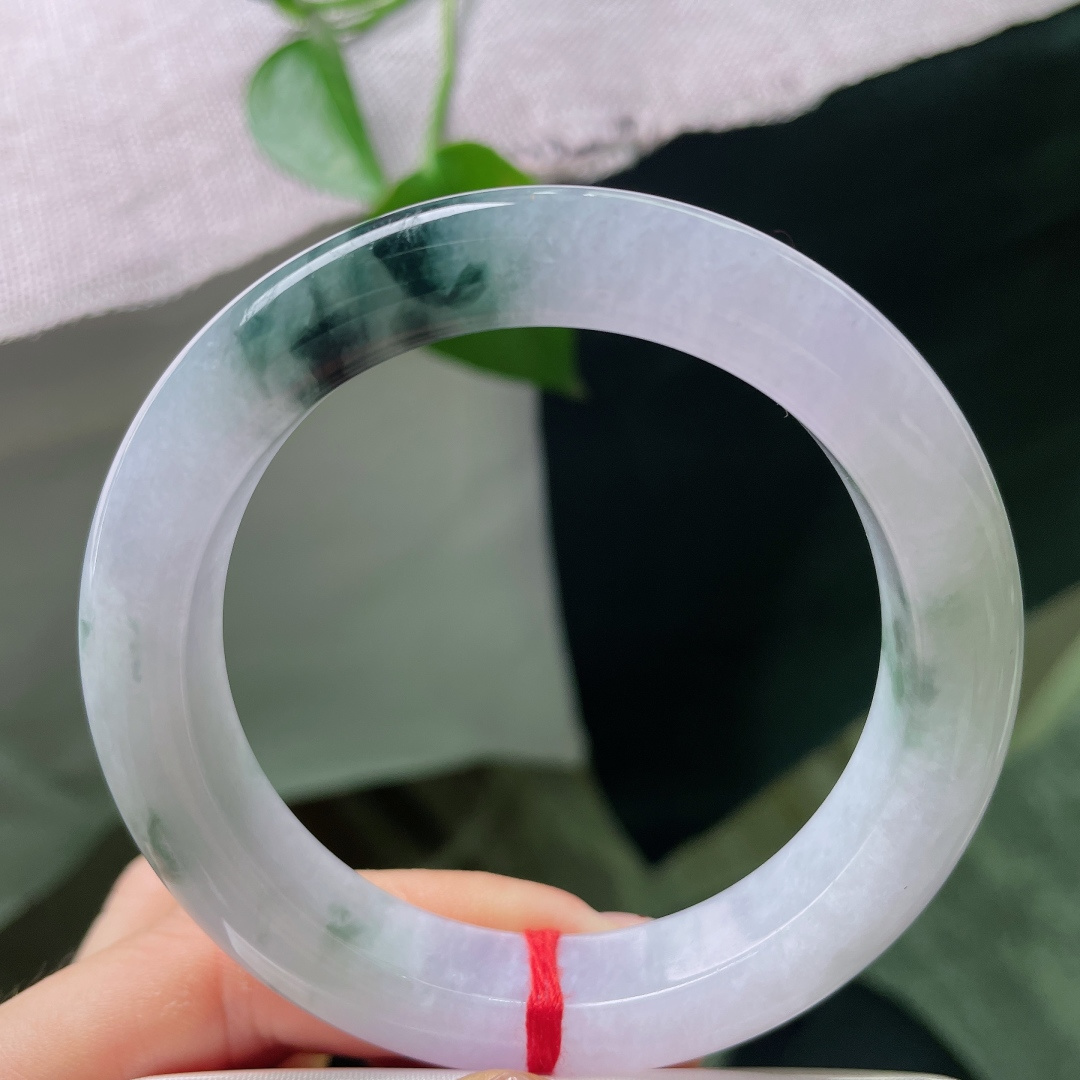 58.6/12.5/10.2，正圈，紫玉绕腕，紫气纳福，赠予挚爱，愿平安喜乐常伴左右，有纹，ss56