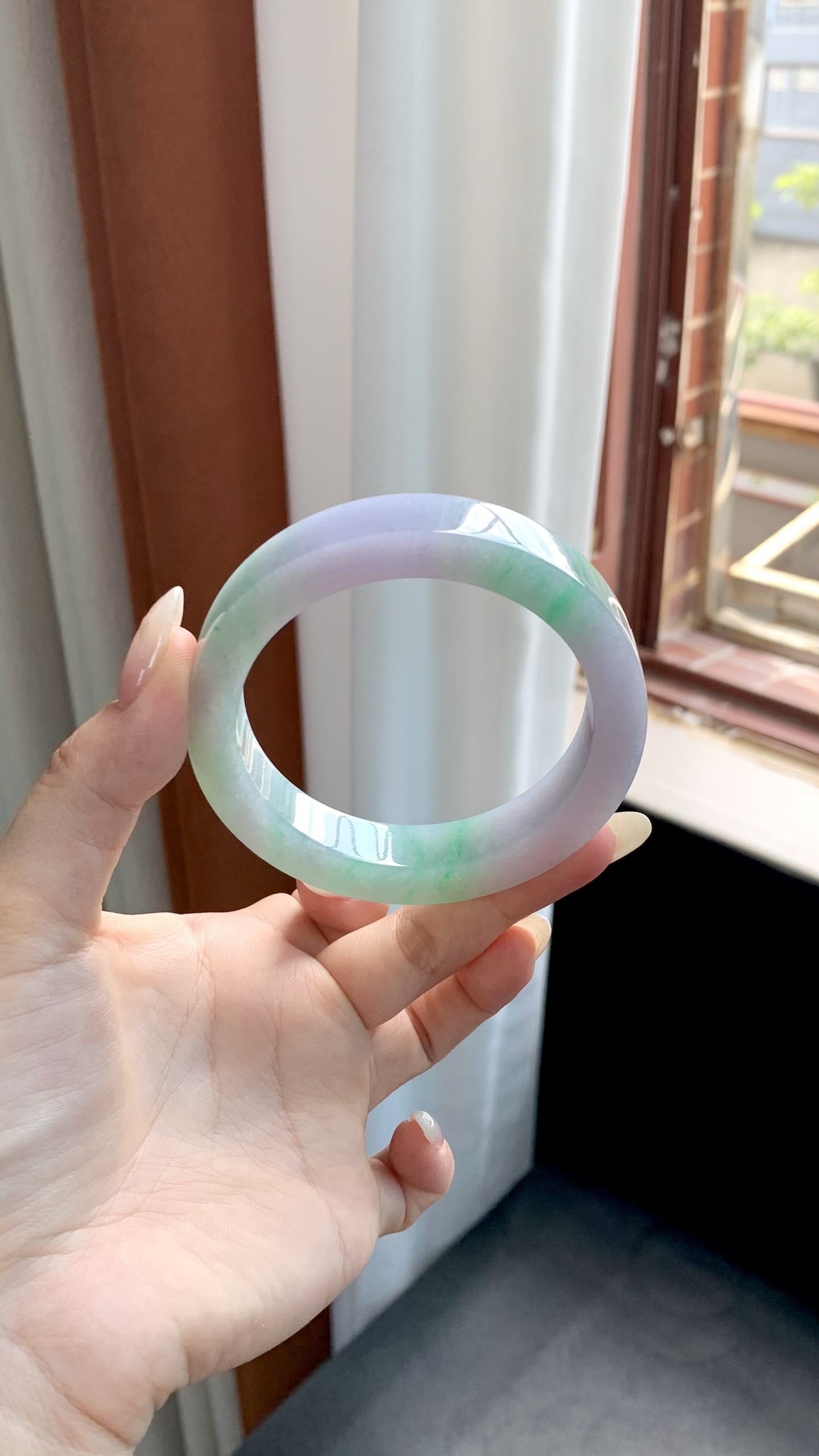 春彩镯胚 B0717-2 ⭕️57-12-8-73