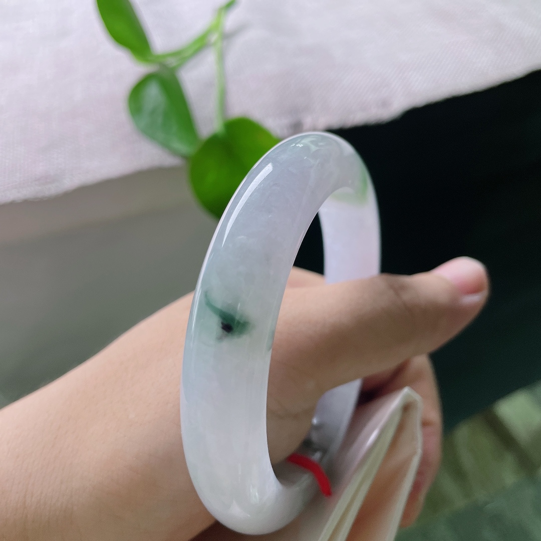 58.7/12.9/9.8，正圈，霞紫沁玉骨，温润蕴清欢，素圈一绕，揽尽风月温柔，一点皮纹，ss56428a