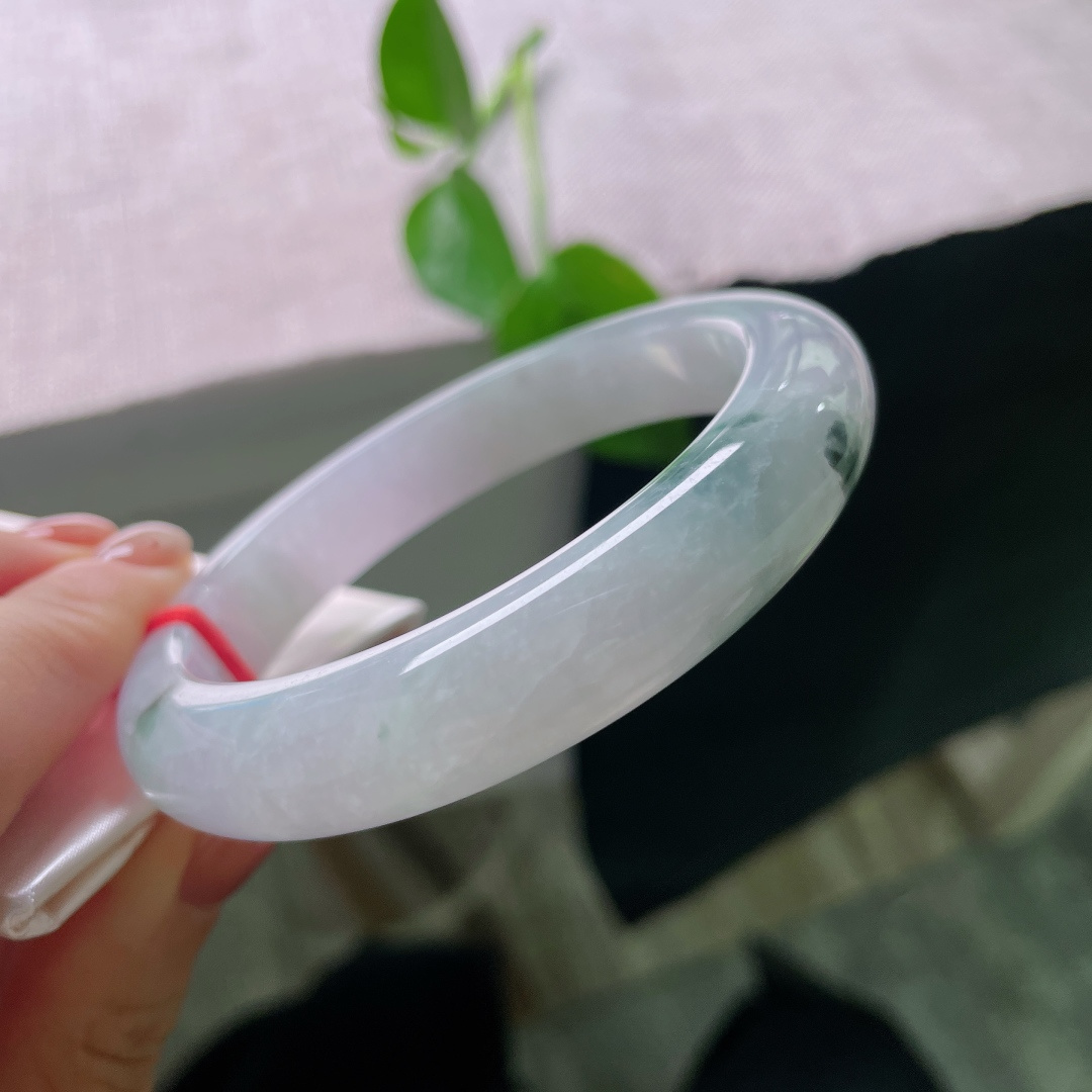 59.9/12.7/9.6，紫罗兰正圈，紫玉绕腕，紫气纳福，赠予挚爱，愿平安喜乐常伴左右，一点皮纹，ss56442a