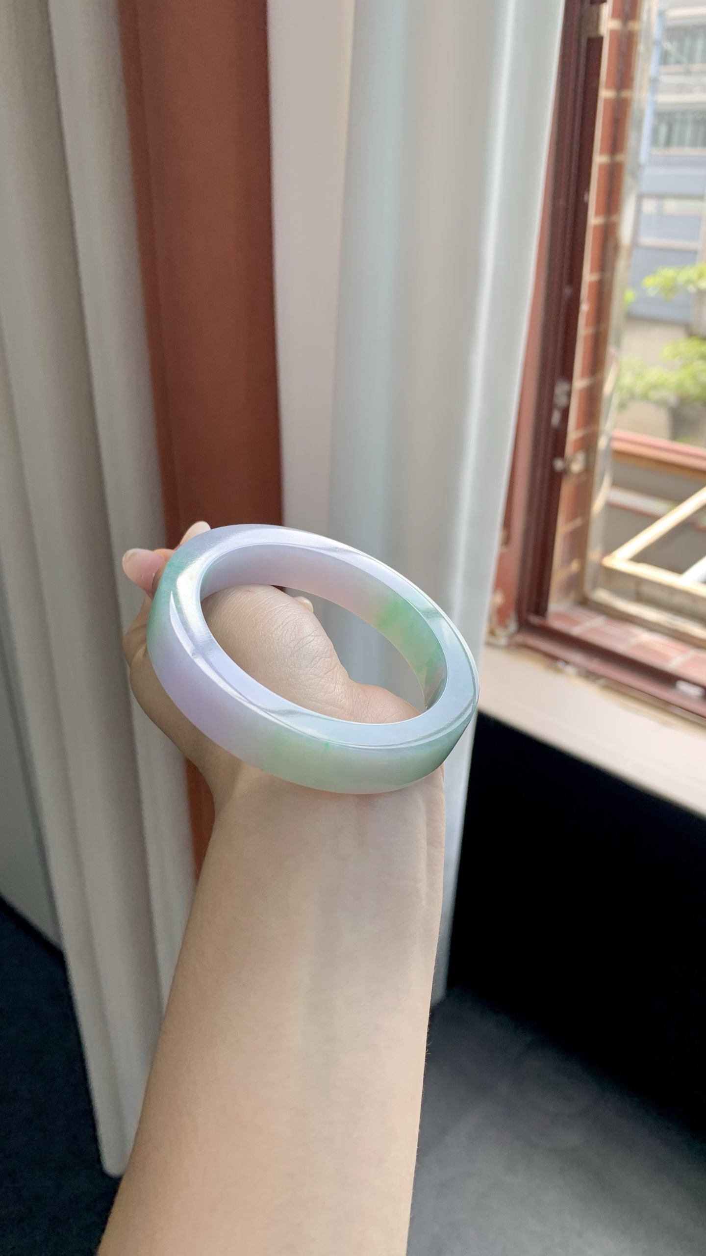 春彩镯胚 B0717-2 ⭕️57-12-8-73