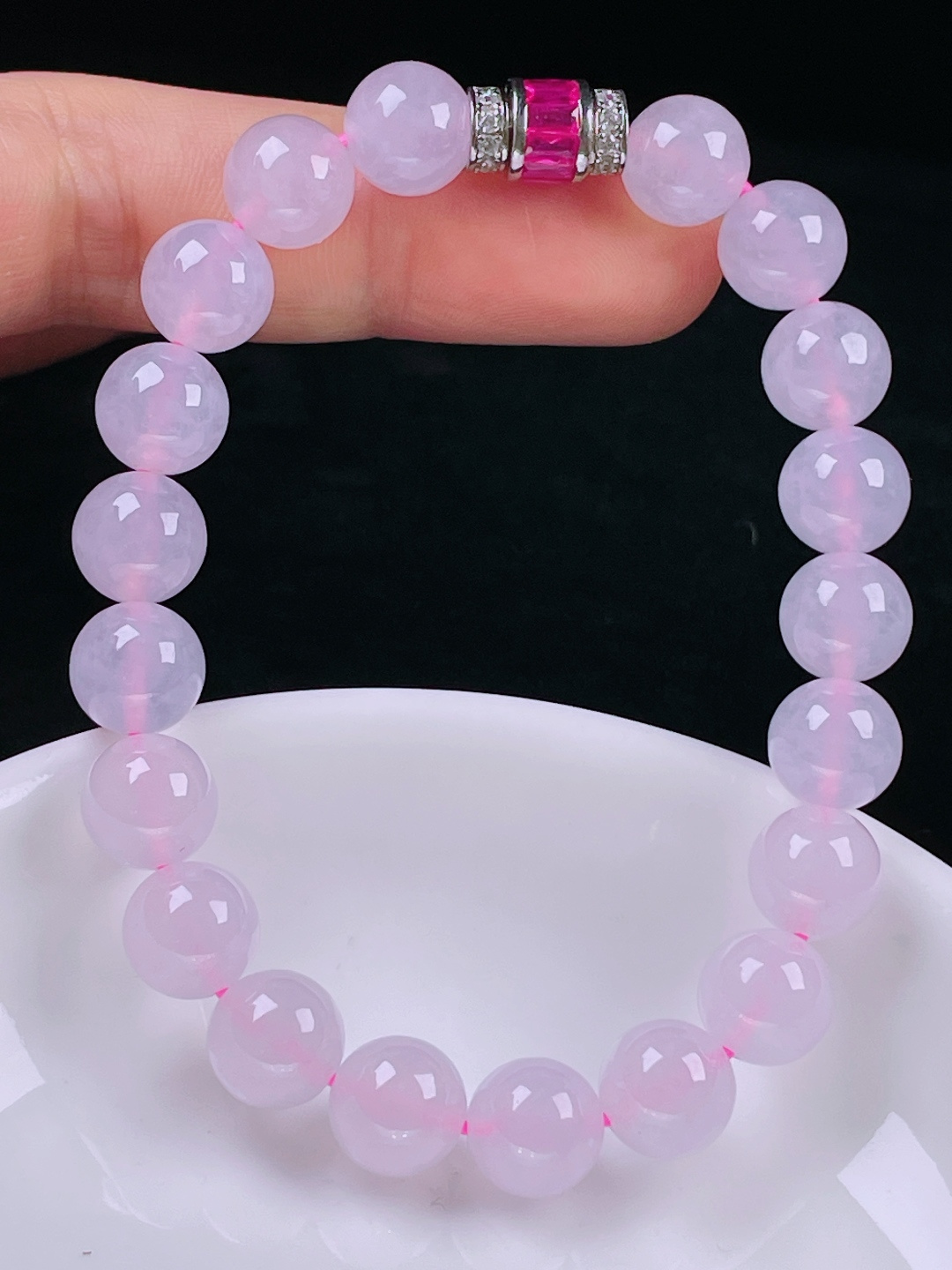 ️冰紫手串，老种起光，细底通透，尺寸：9.4mm0723
