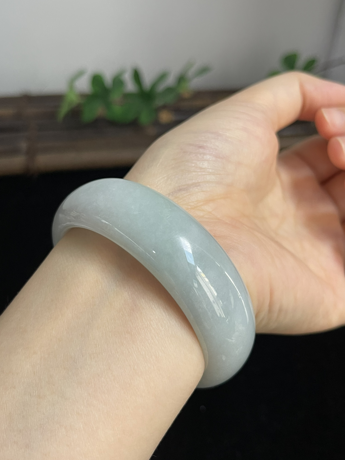 正圈55.2圈口，翡翠手镯