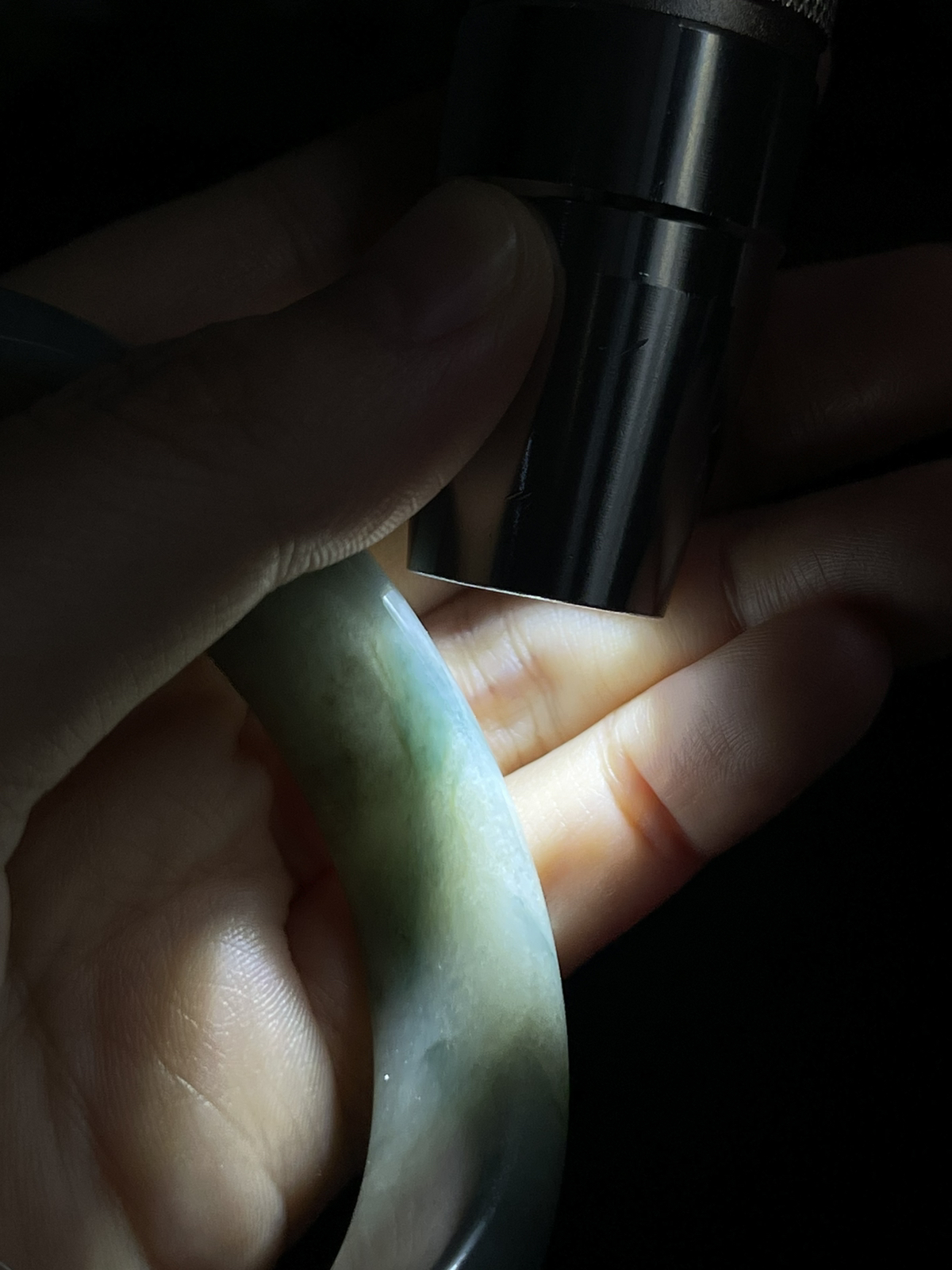 正圈56.7圈口，翡翠手镯
