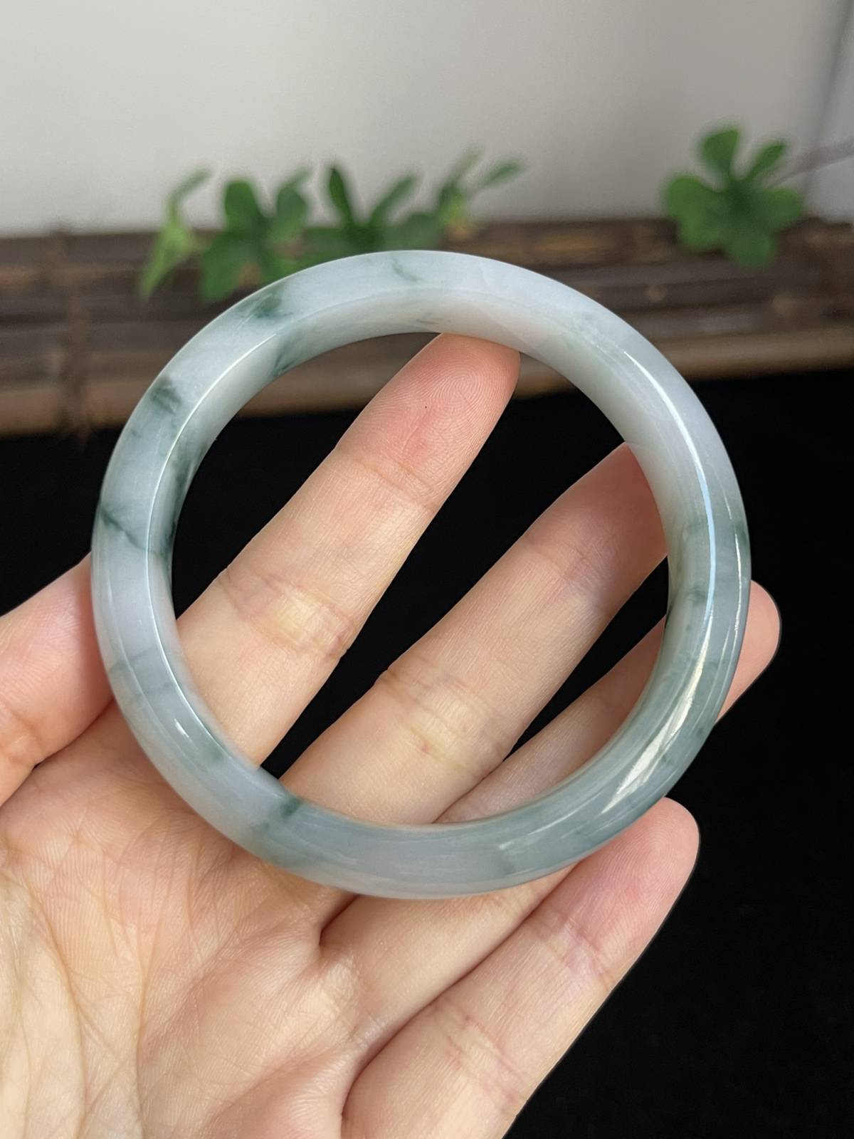 正圈54.3圈口，翡翠手镯