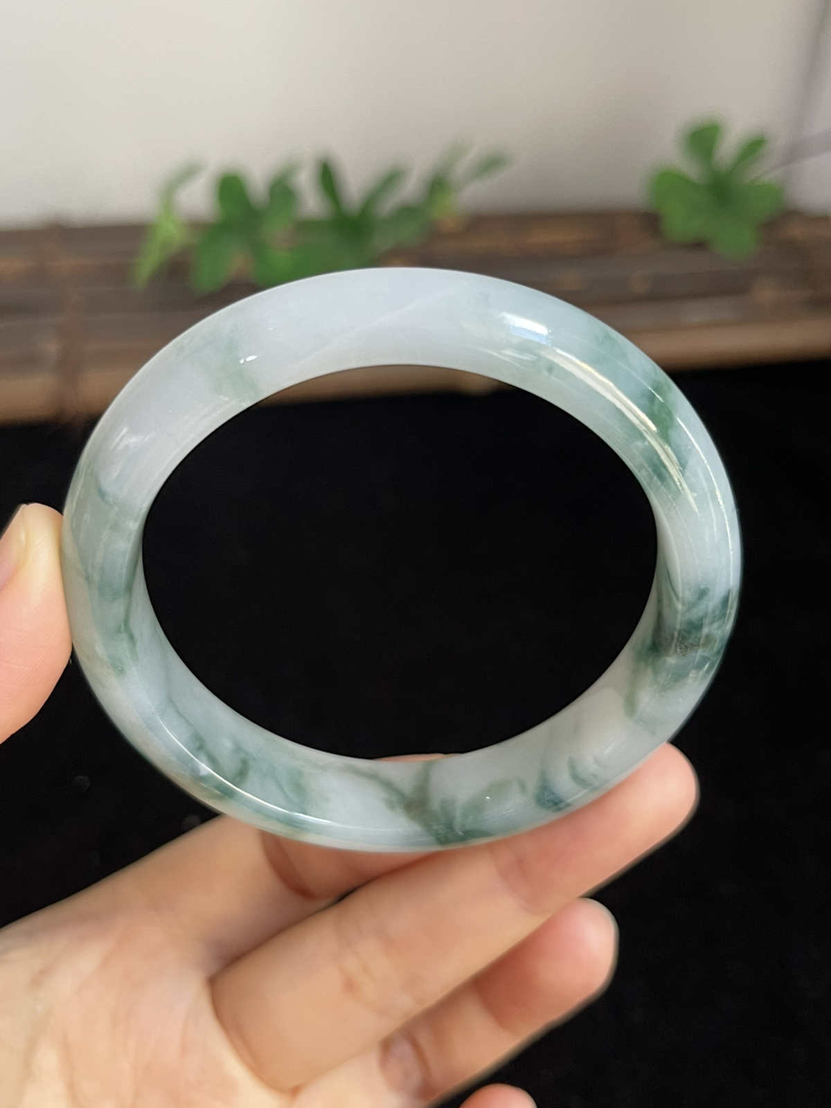 正圈54.3圈口，翡翠手镯