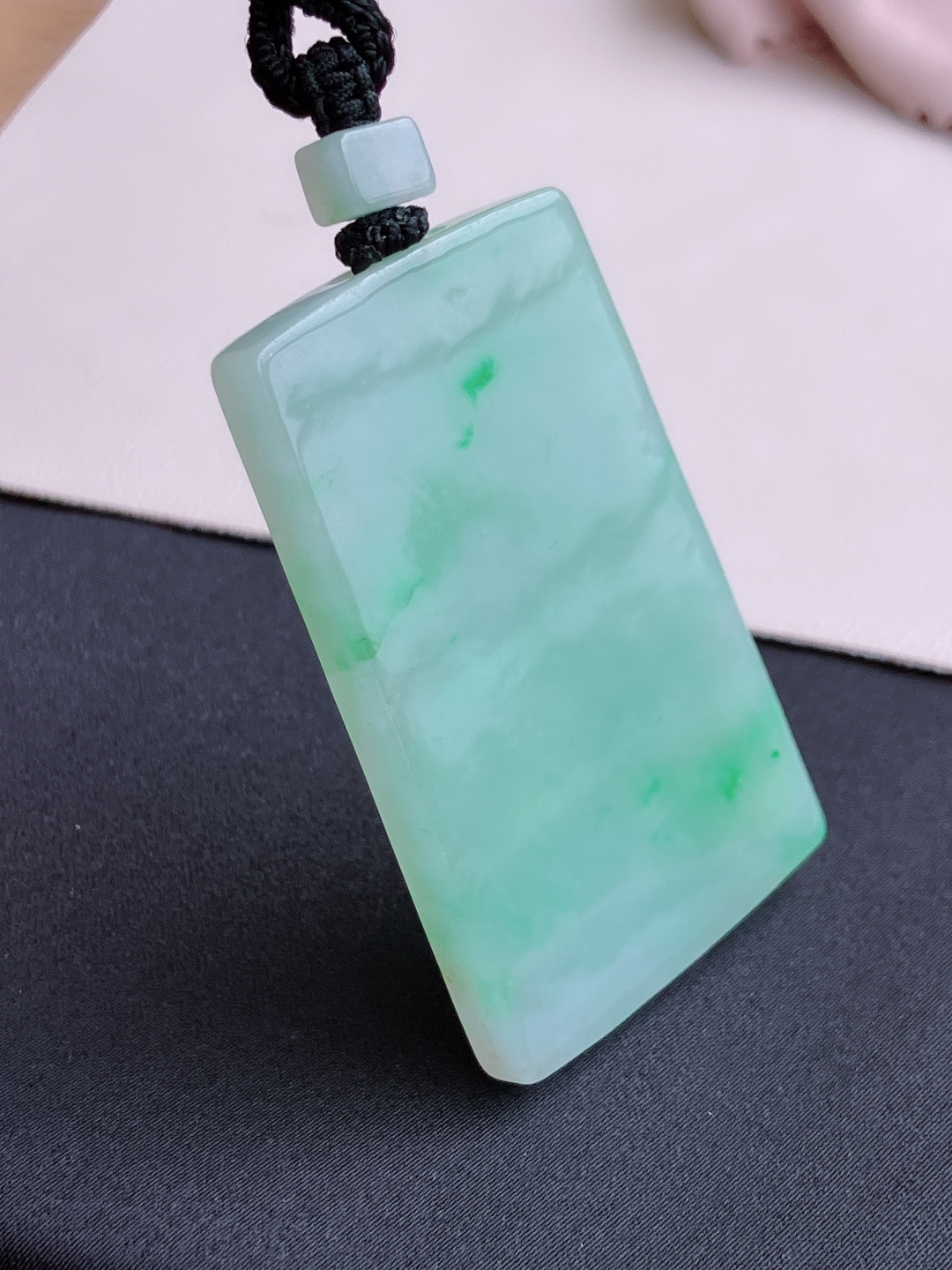 翠绿平安牌，简约时尚，尺寸54/33/5.6/自然光实拍